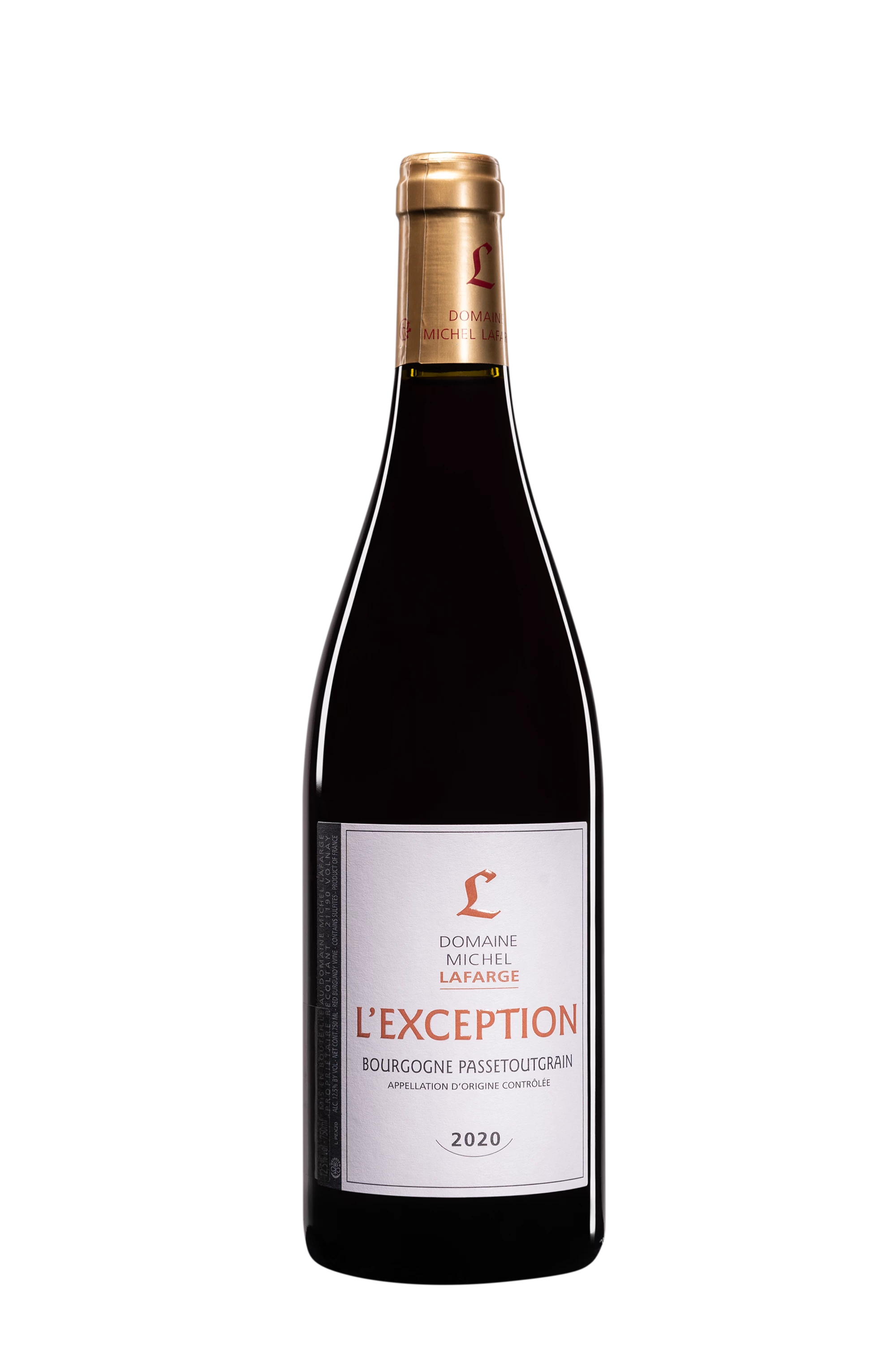Domaine Michel Lafarge - Bourgogne Passetoutgrains "L'Exception" Rouge 2020, 75cl