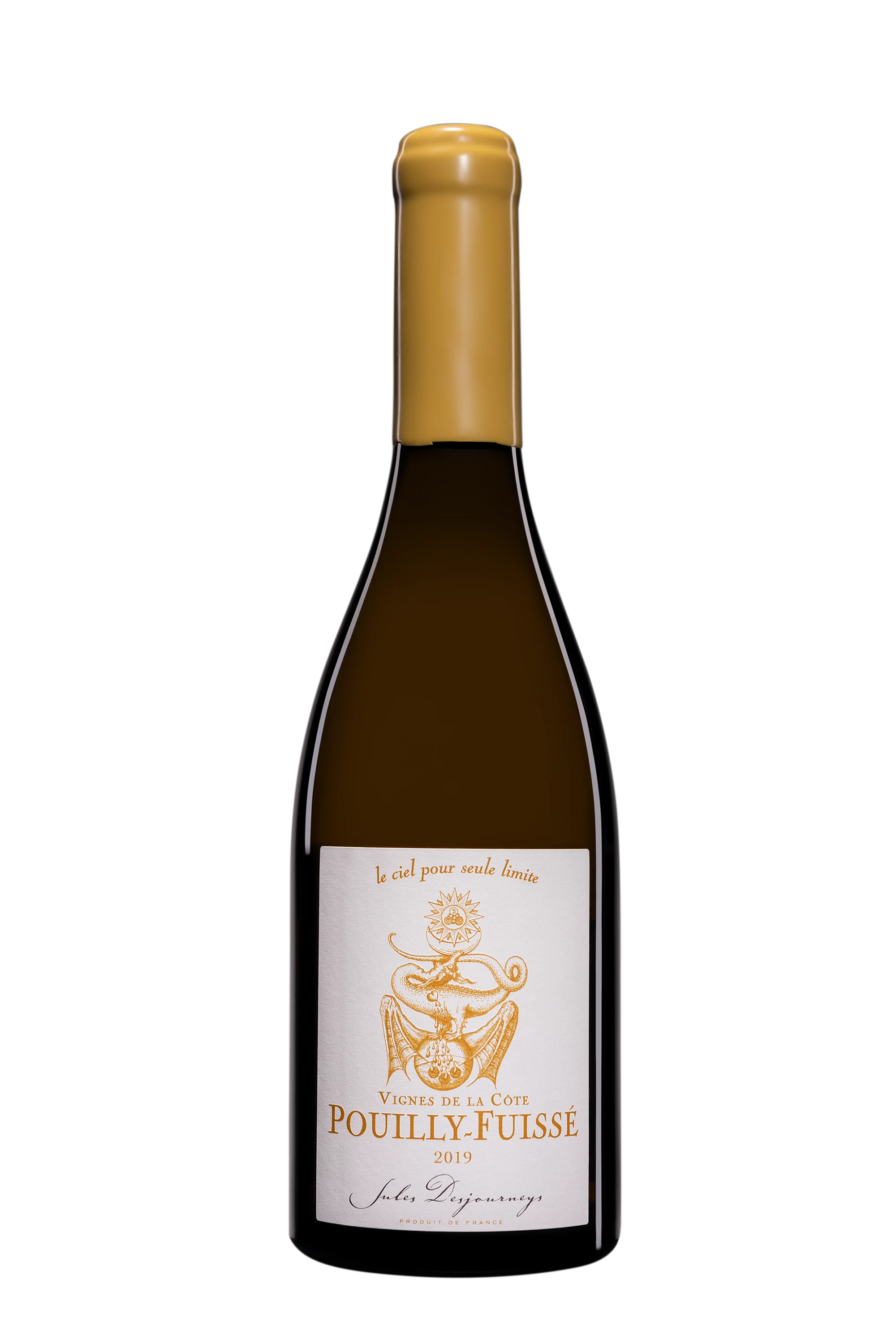 Domaine Jules Desjourneys - Pouilly-Fuissé Villages "Vignes de la Côte" Blanc 2019 13°, 75cl