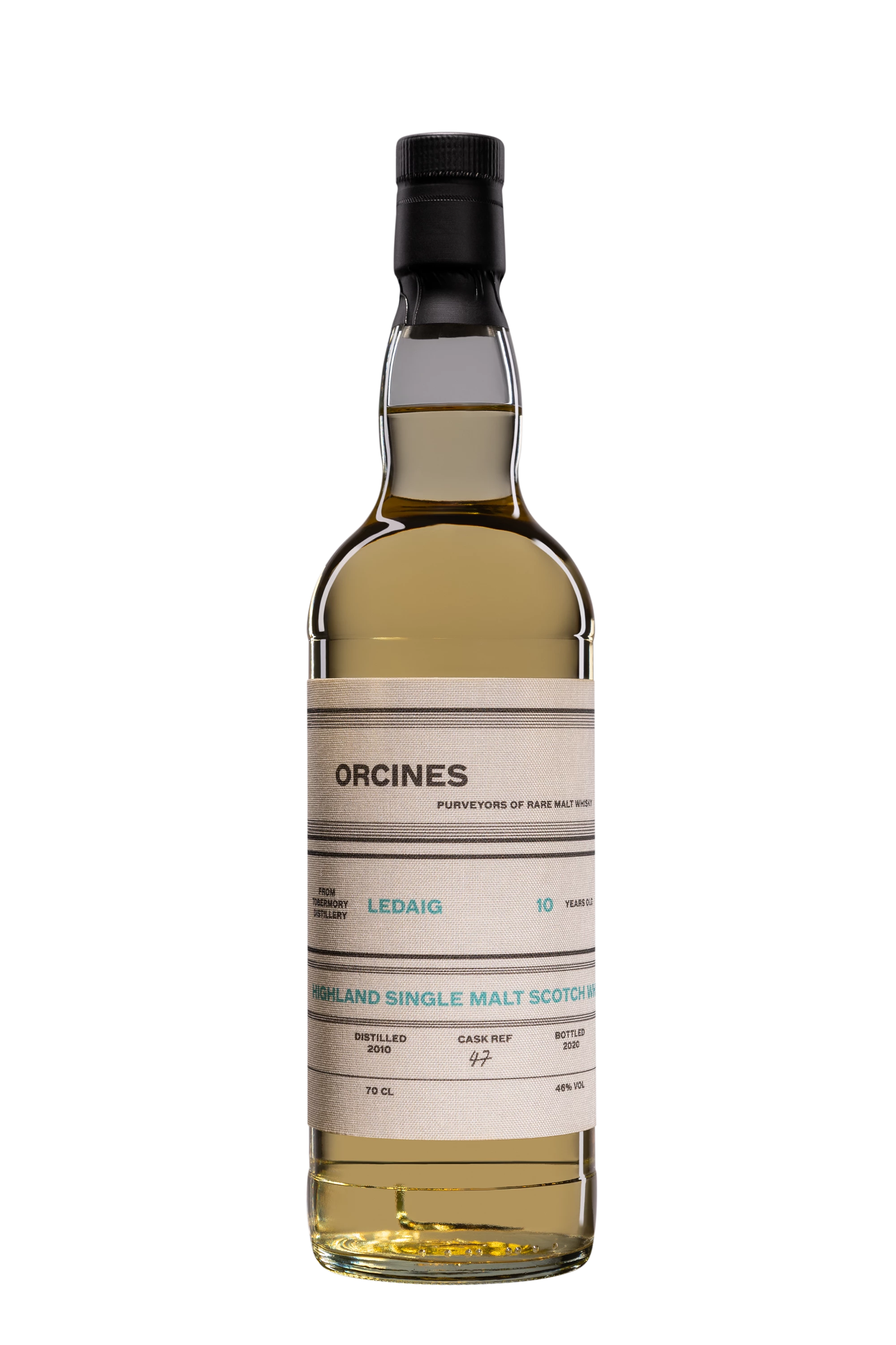 The Whisky Lodge - Single Malt Scotch Whisky "10 Ans Ledaig - Orcines" 2010 46°, 70cl
