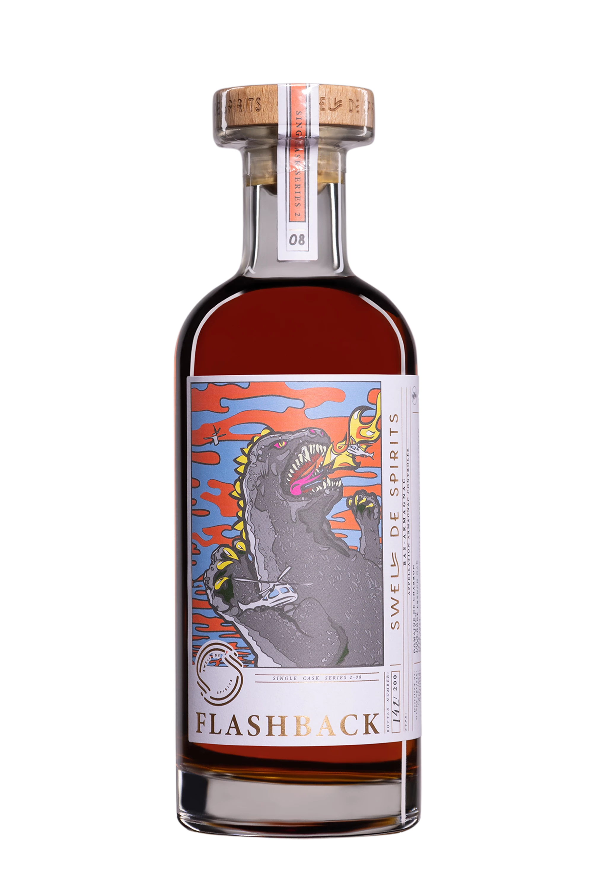 Swell de Spirits - Bas-Armagnac "Domaine de Charron - Flashback N°8" 1996 48.3°, 50cl