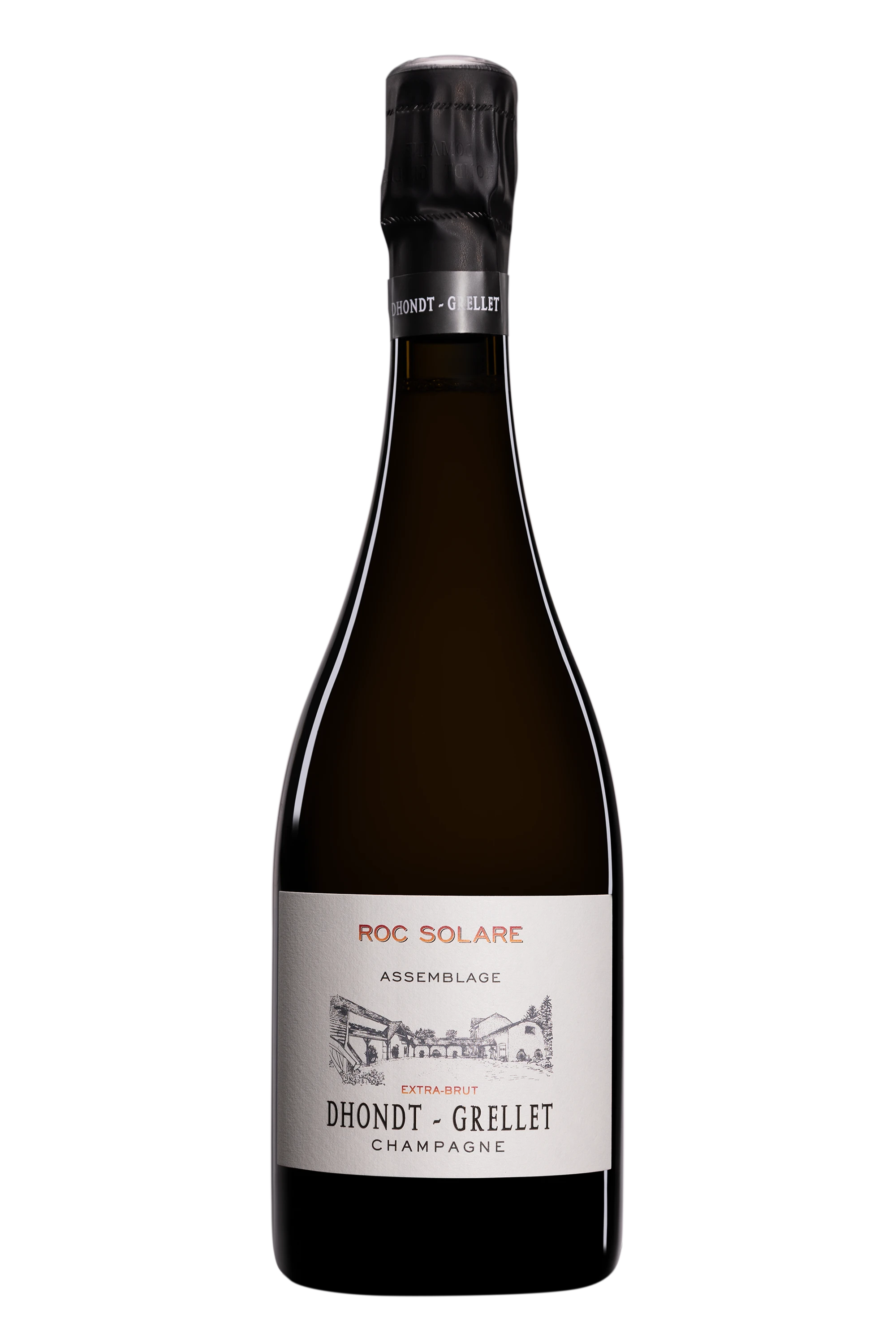 Domaine Dhondt-Grellet - Champagne Extra-Brut "Roc Solare" Blanc Vendange 2022 Dégorgement 12.2025, 75cl