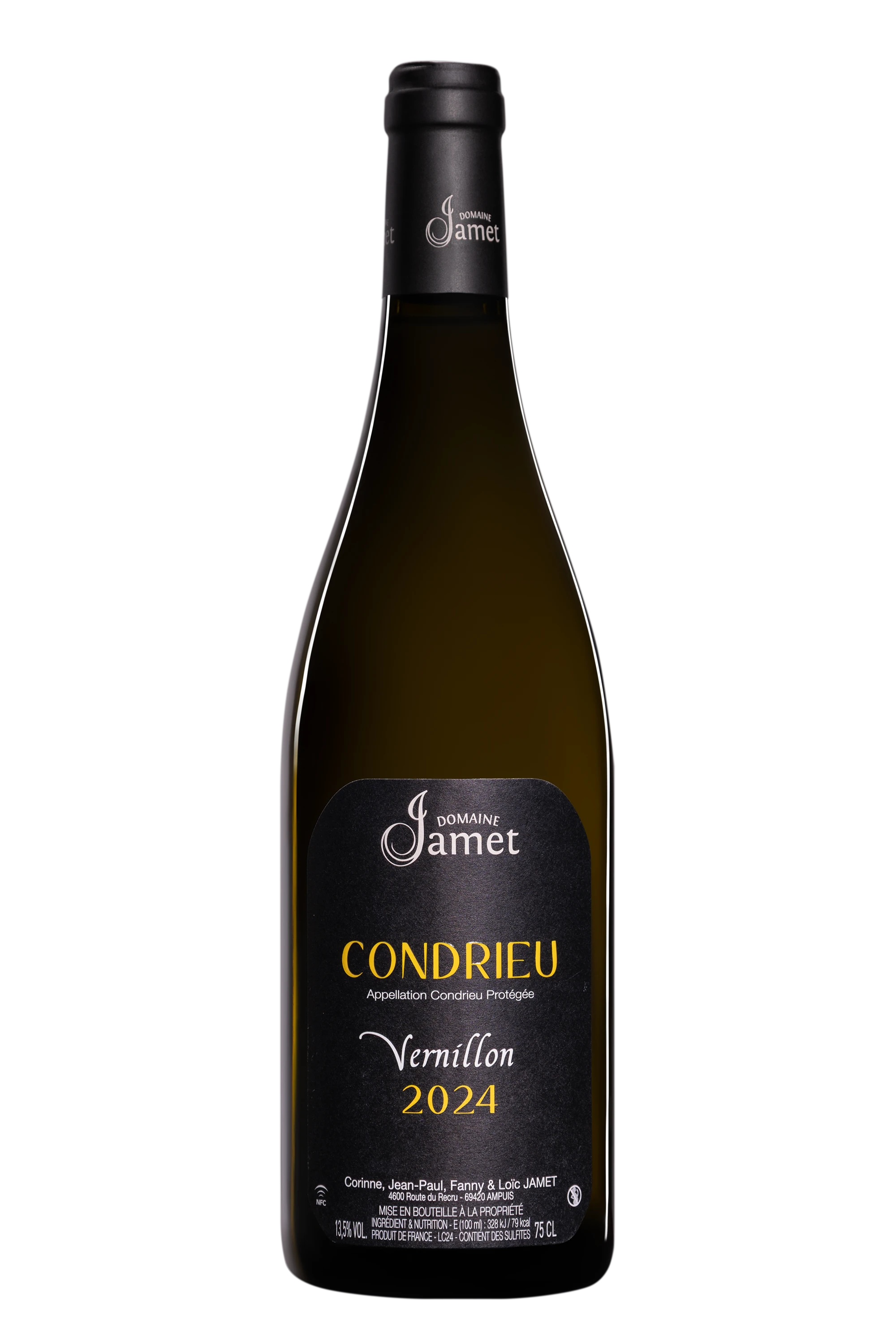 Domaine Jamet - Condrieu "Vernillon" Blanc 2024 13.5°, 75cl