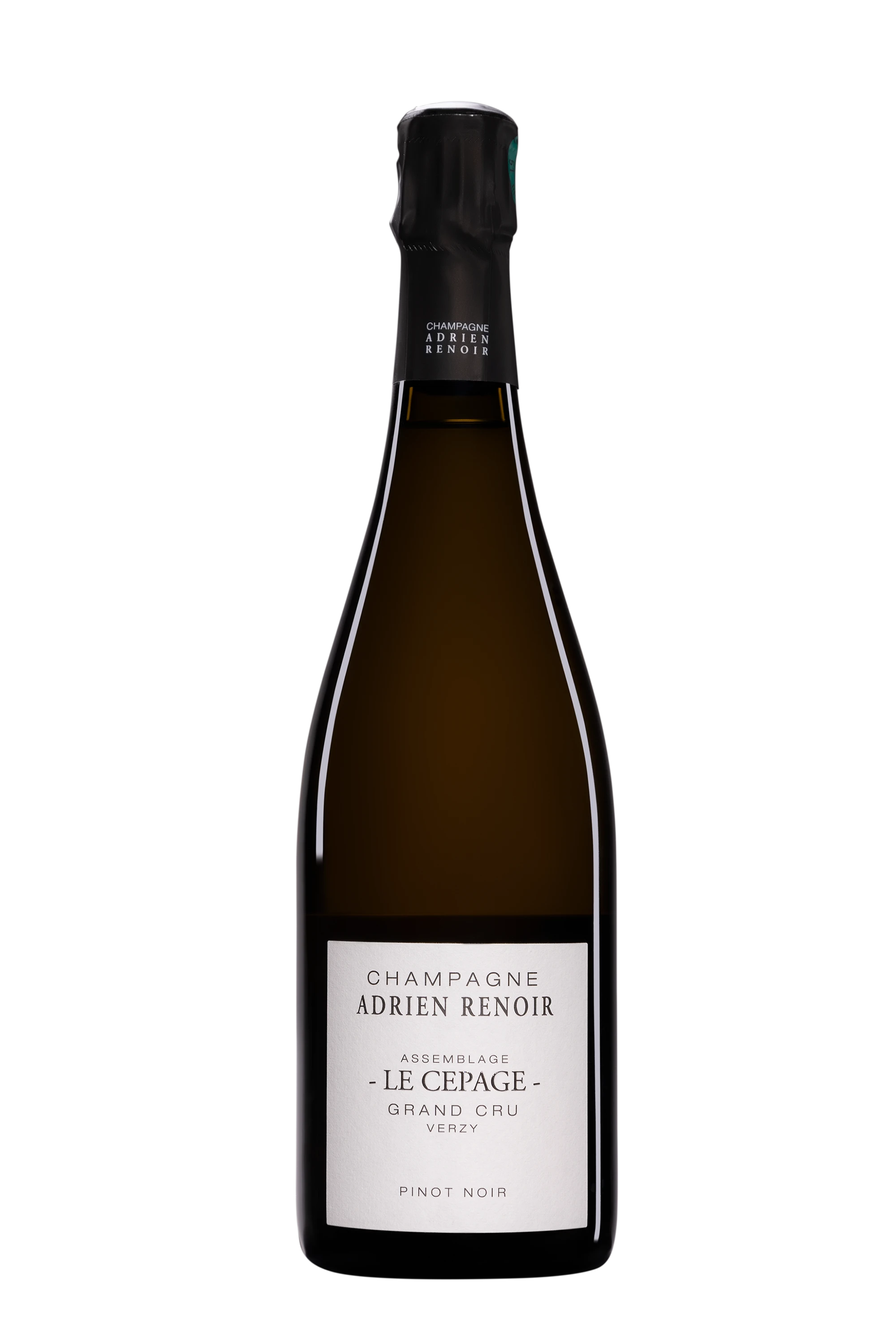 Domaine Adrien Renoir - Champagne Extra-Brut Grand Cru Blanc de Noirs "Le Cépage" Blanc NV Dégorgement 12.2024 13°, 75cl