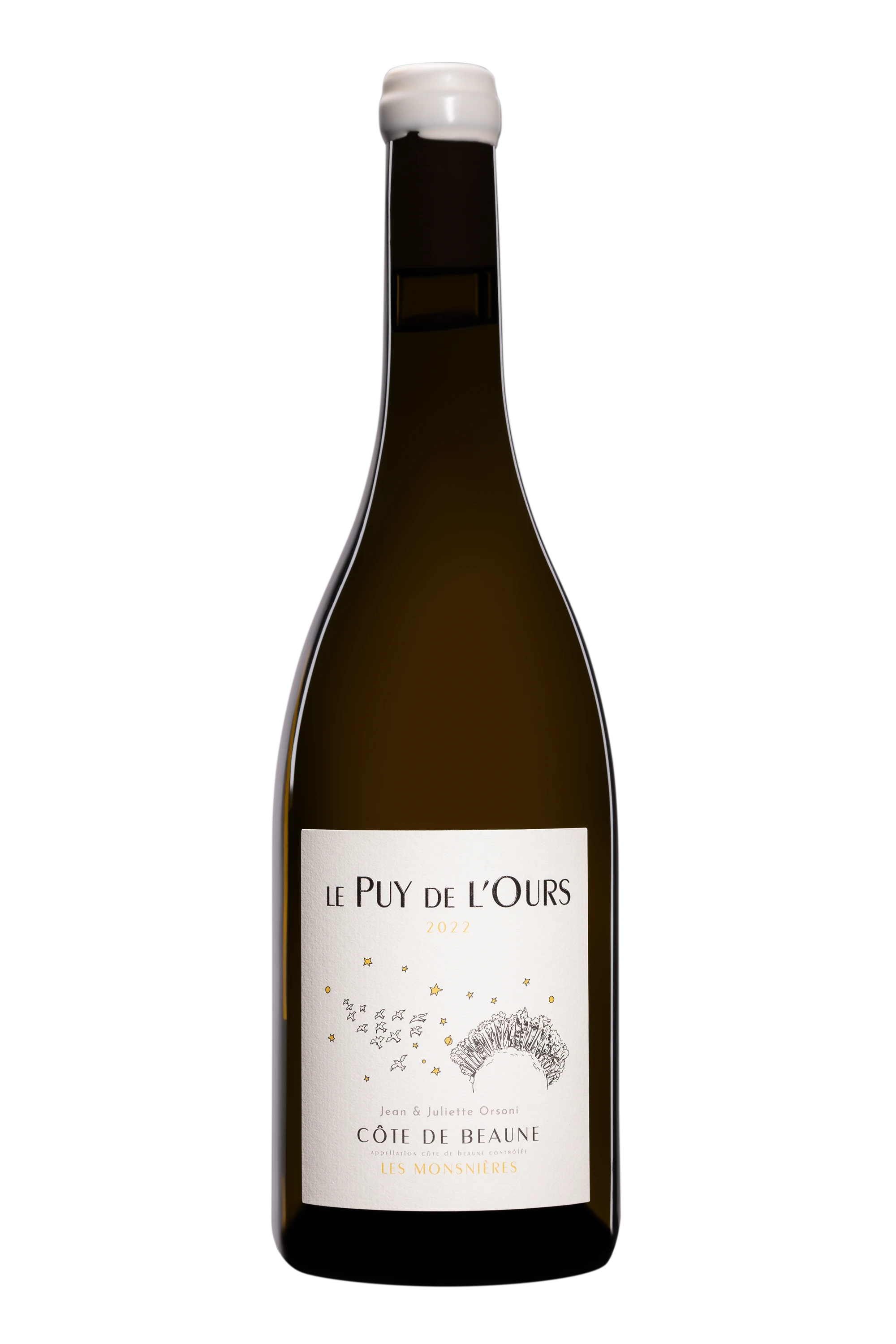 Domaine Le Puy de l'Ours - Côtes de Beaune Villages "Les Monsnieres" Blanc 2022, 75cl