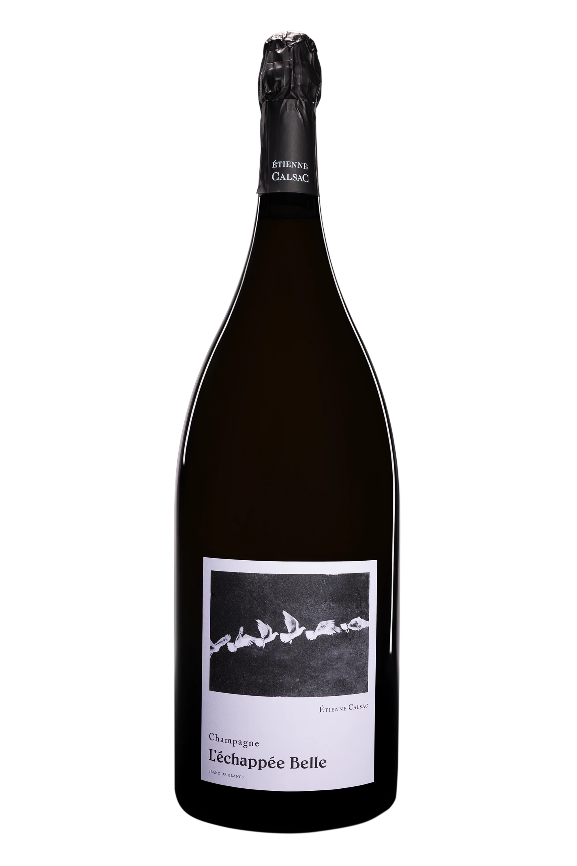 Domaine Etienne Calsac - Champagne Extra-Brut Blanc de Blancs "L'Echappée Belle" Blanc NV Dégorgement 12.2025, 600cl