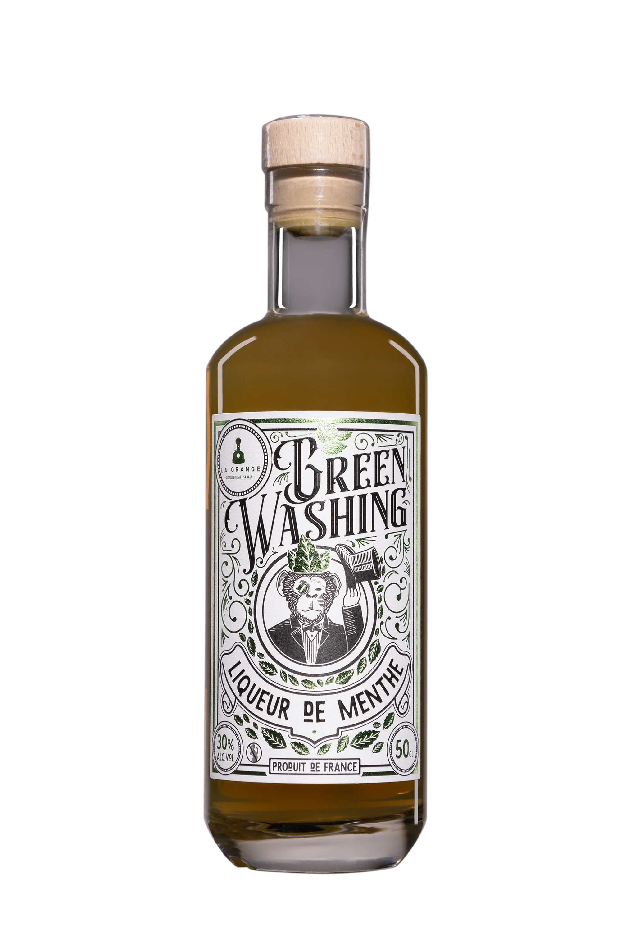 Distillerie de la Grange - Liqueur "Greenwashing" 30°, 50cl