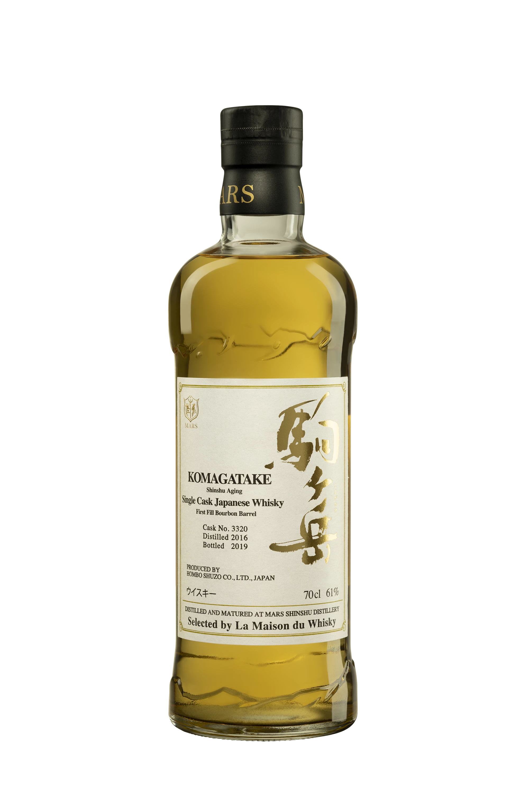 Mars - Single Malt Japanese Whisky "Komagatake Shinshu Aging Single Cask #3320 - The Little Big Book" 2016 61° Giftbox, 70cl