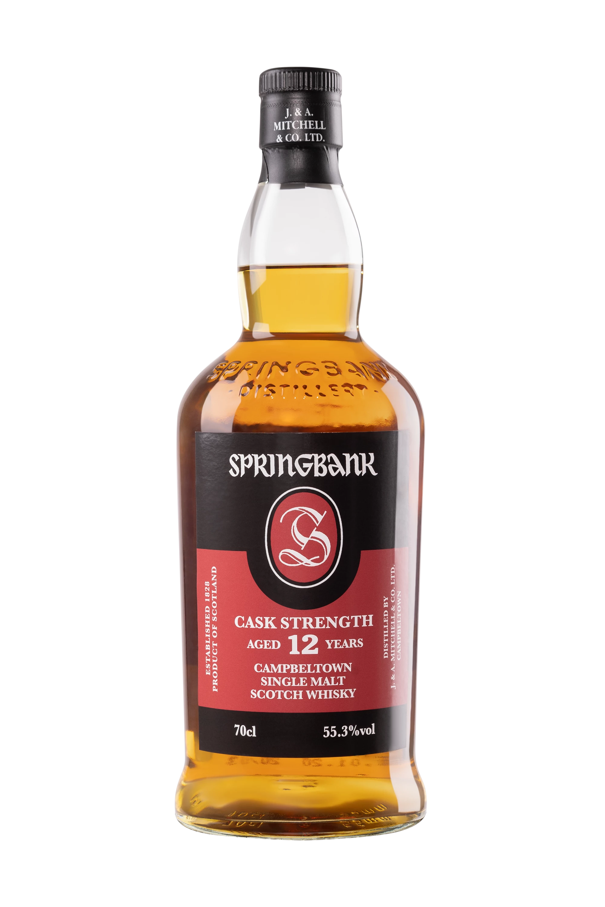 Springbank - Single Malt Scotch Whisky "12 Ans - Cask Strength" 55.3°, 70cl