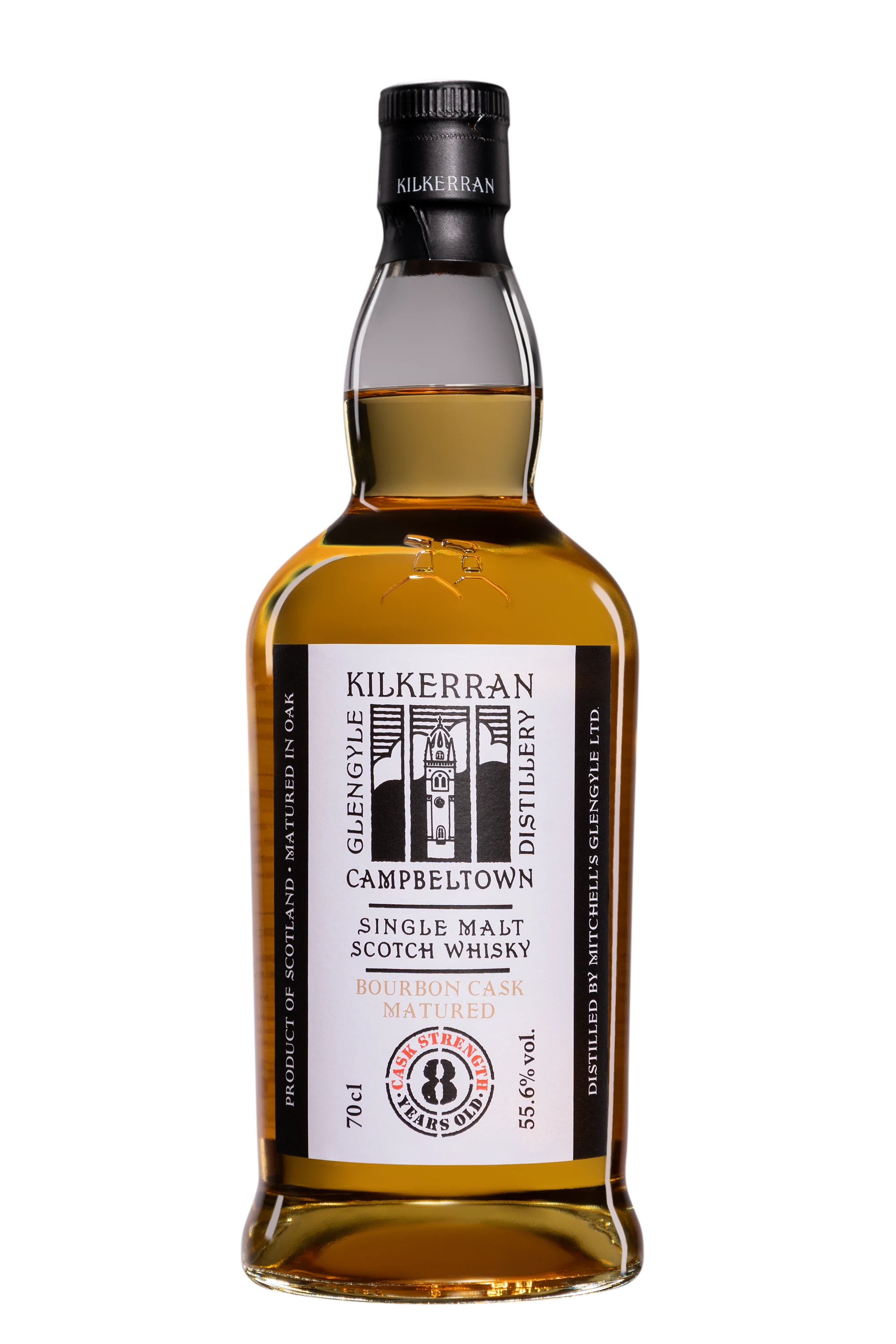 Kilkerran - Single Malt Scotch Whisky "8 Ans - Brut de Fût" 55.6°, 70cl