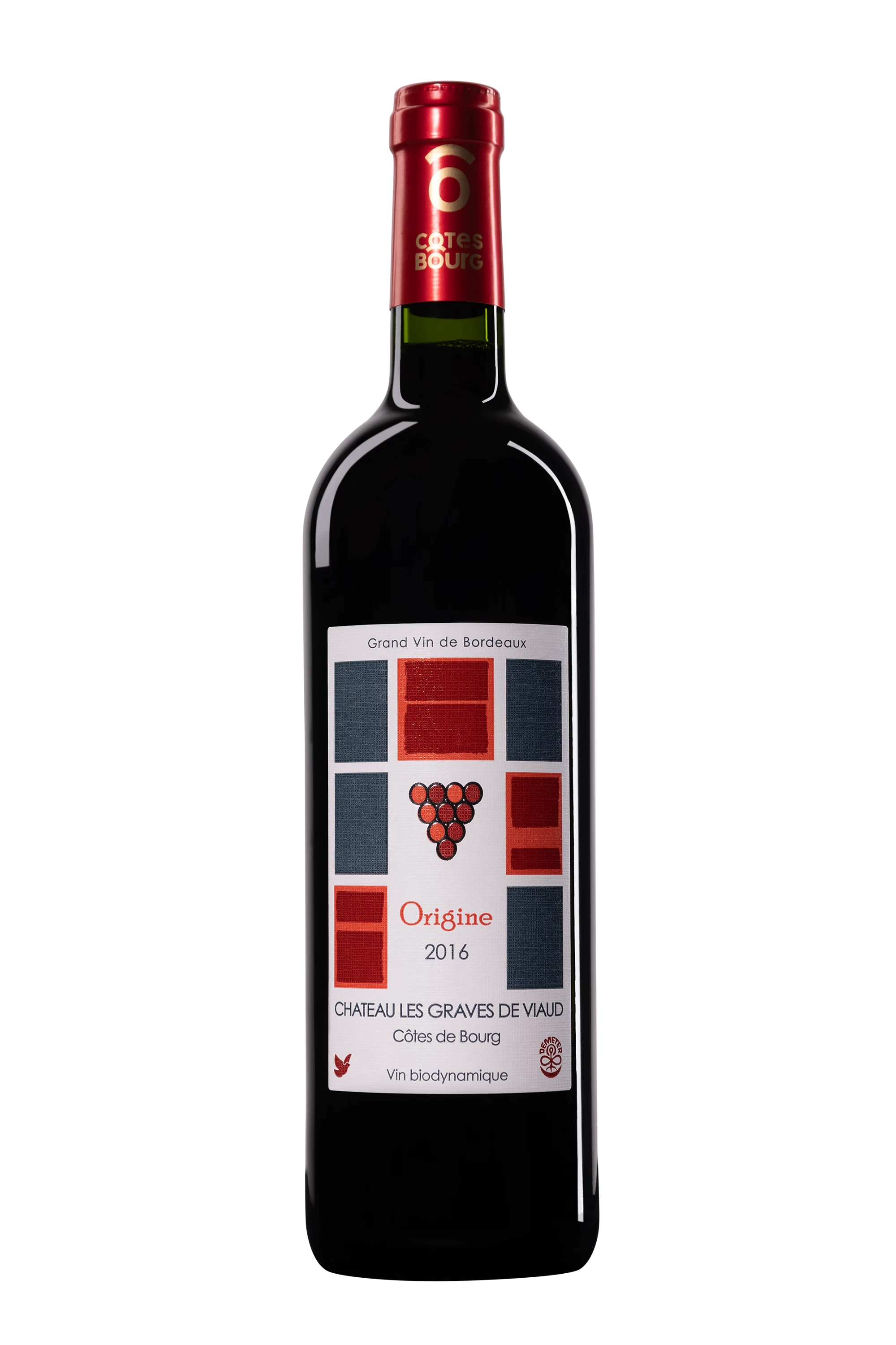 Château Les Graves de Viaud - Côtes de Bourg "Origine" Rouge 2016, 75cl