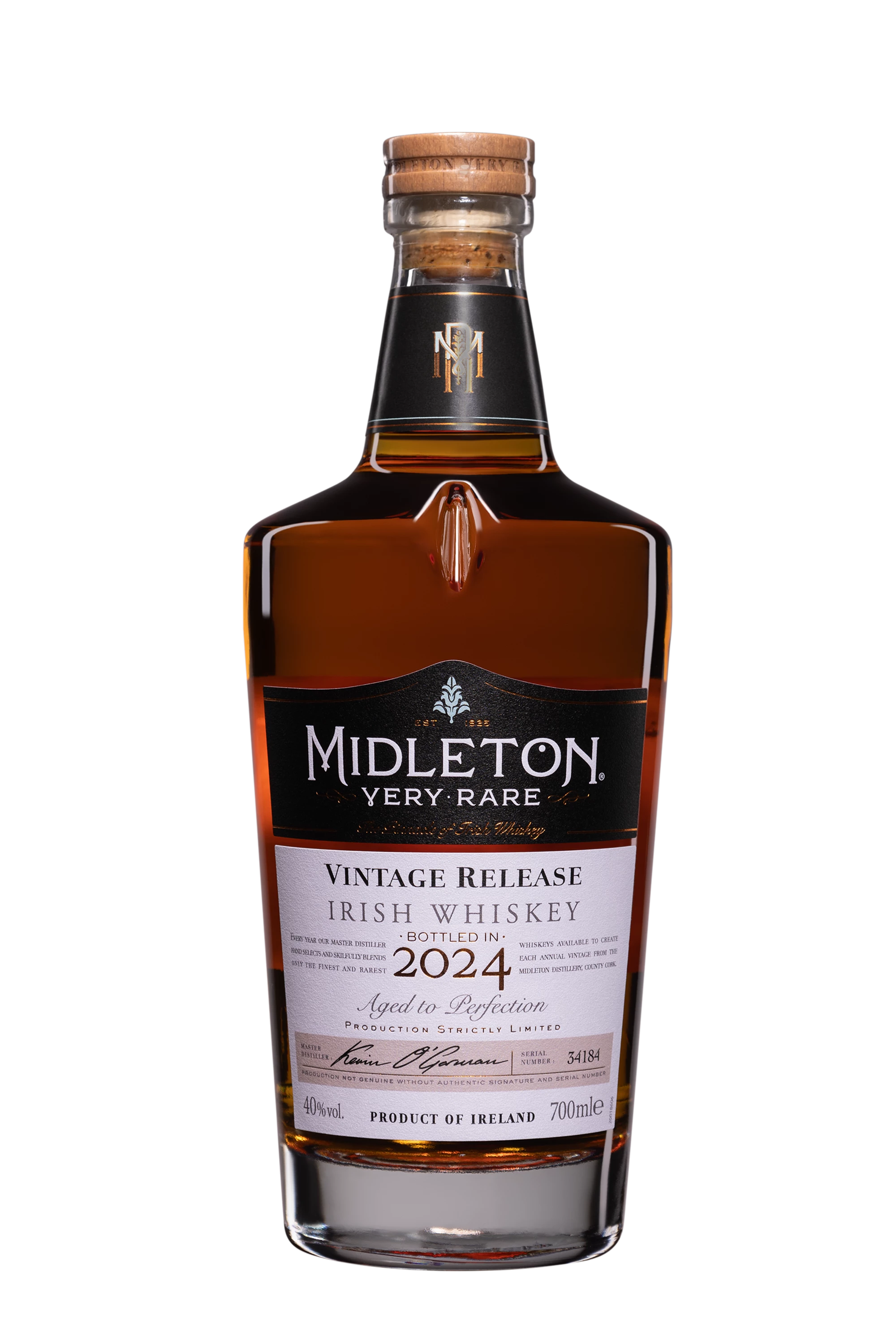 Midleton - Single Pot Irish Whisky "Very Rare - Release 2024" 40° Giftbox, 70cl