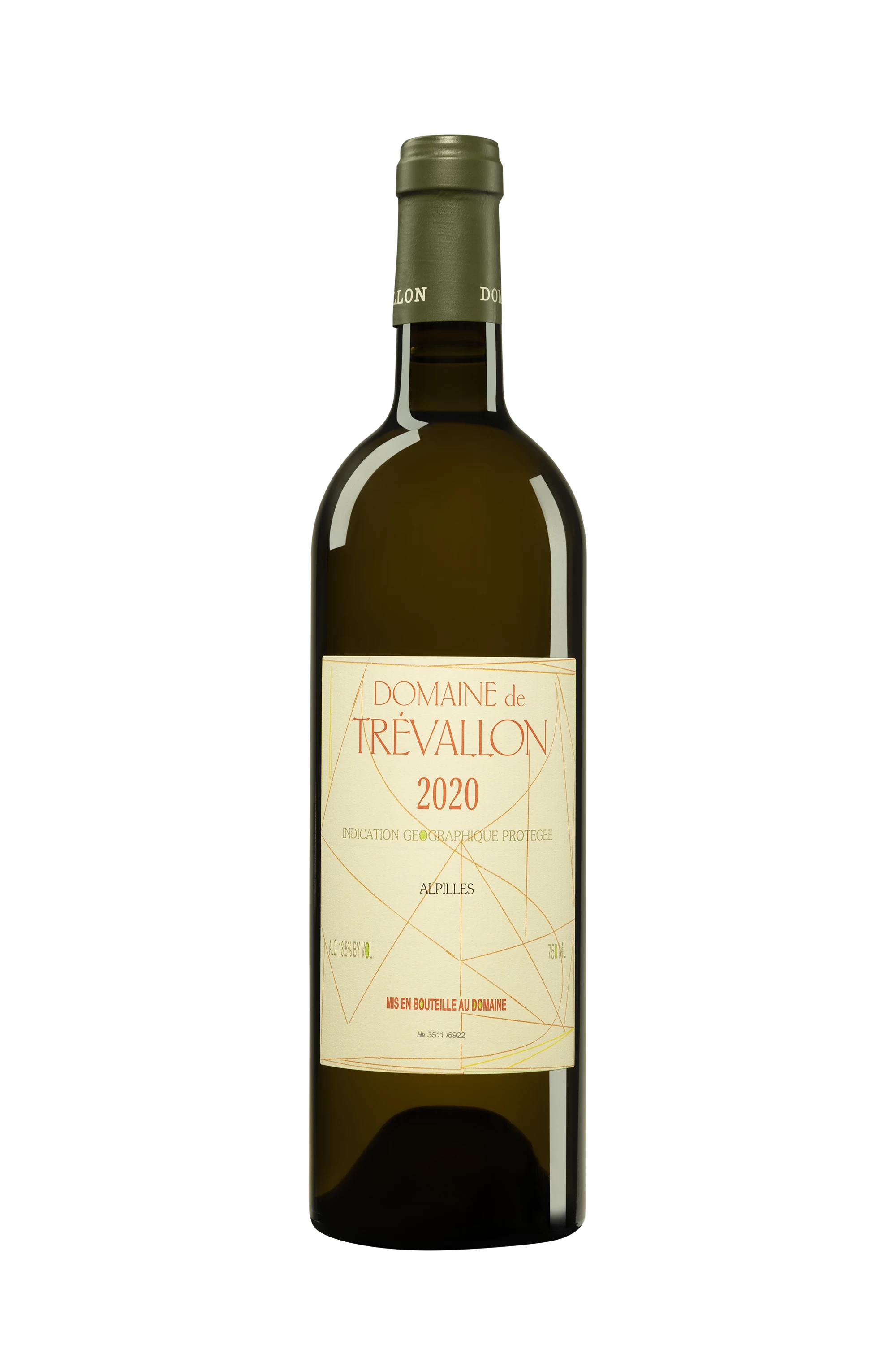 Domaine de Trévallon - Vin de Pays des Alpilles Blanc 2020 13.5° Silk paper, 75cl