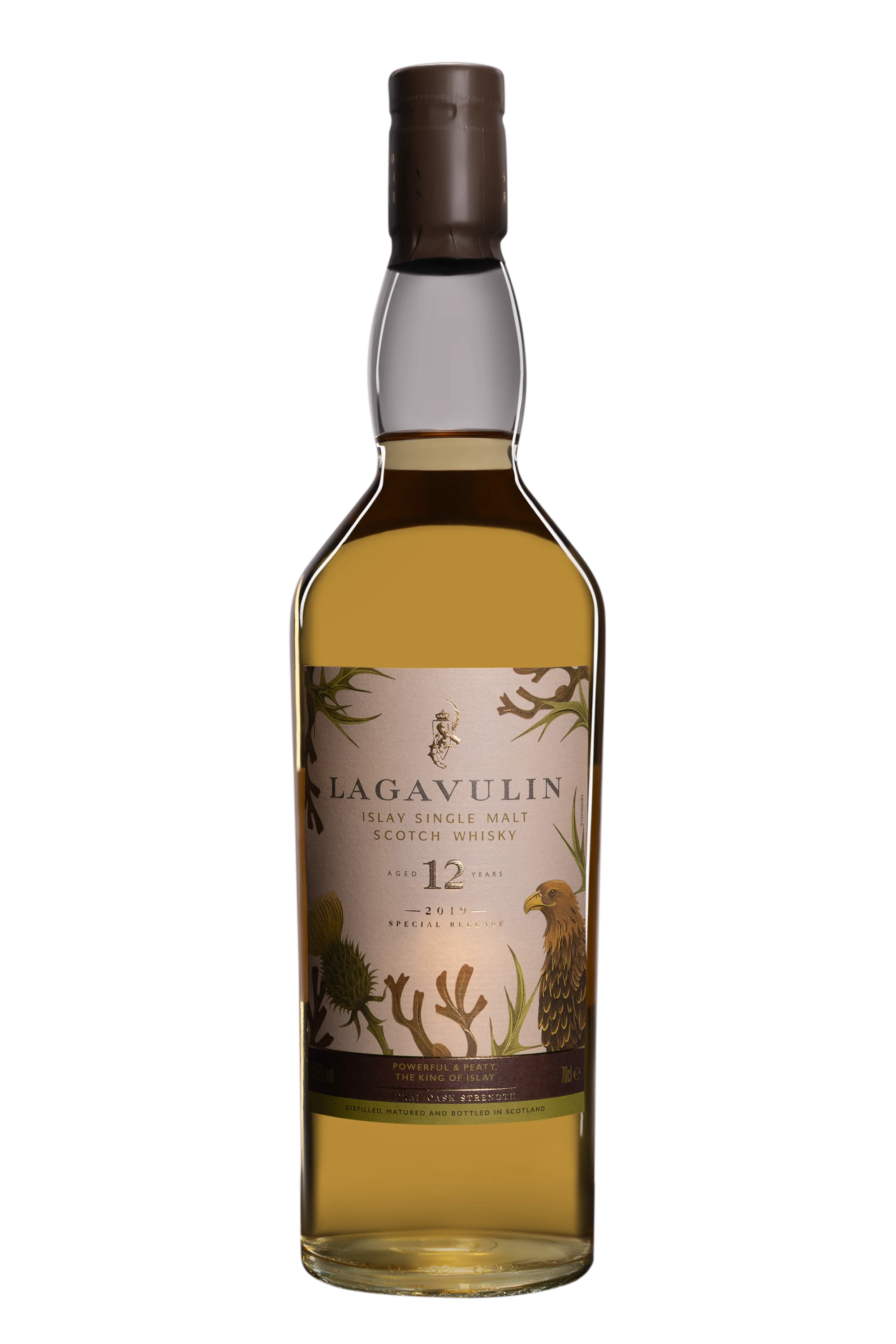 Lagavulin - Single Malt Scotch Whisky "12 Ans - Special Release 2019" Brun NV 56.5° Giftbox, 70cl