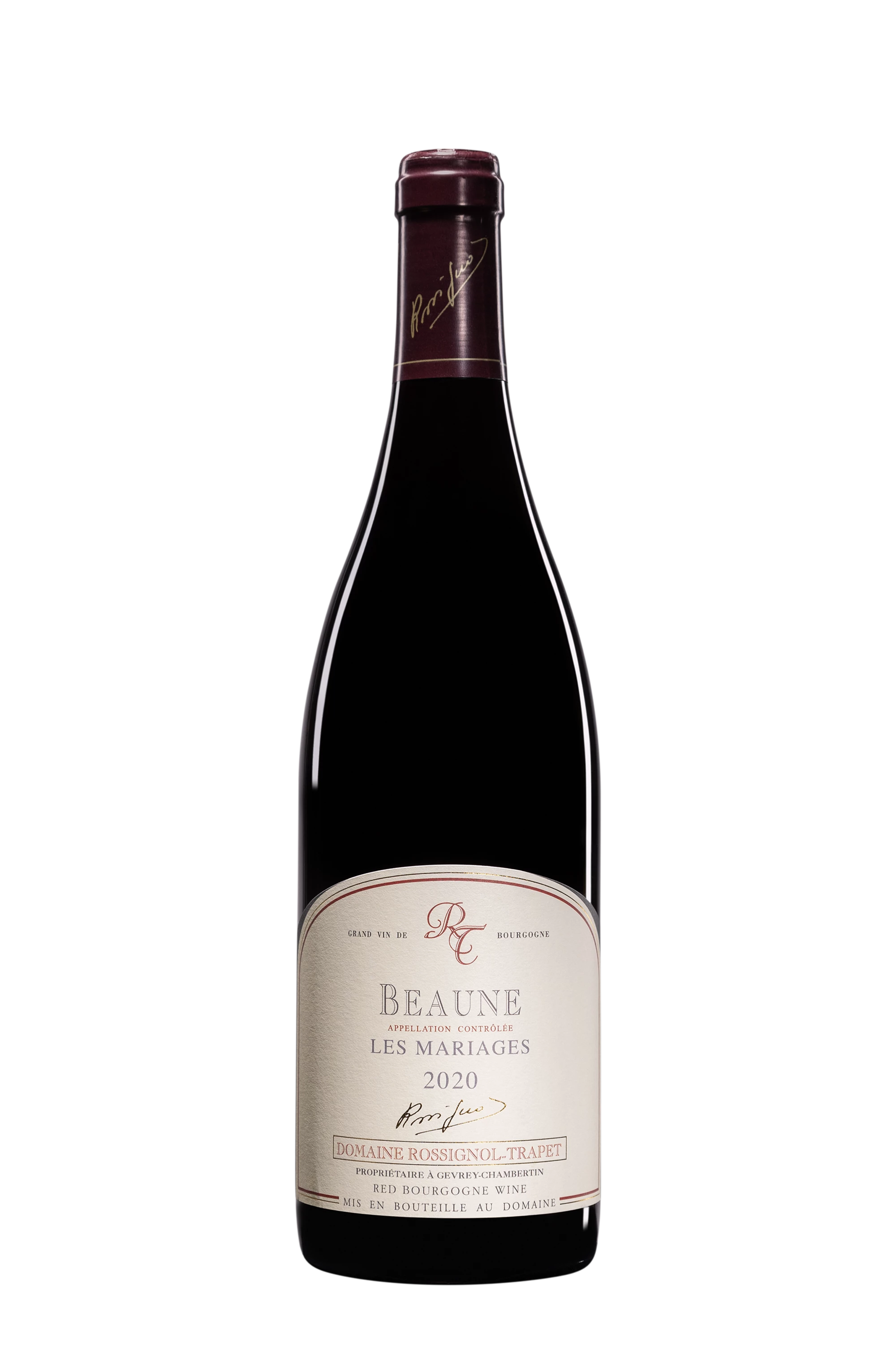 Domaine Rossignol-Trapet - Beaune "Les Mariages" Rouge 2020, 75cl