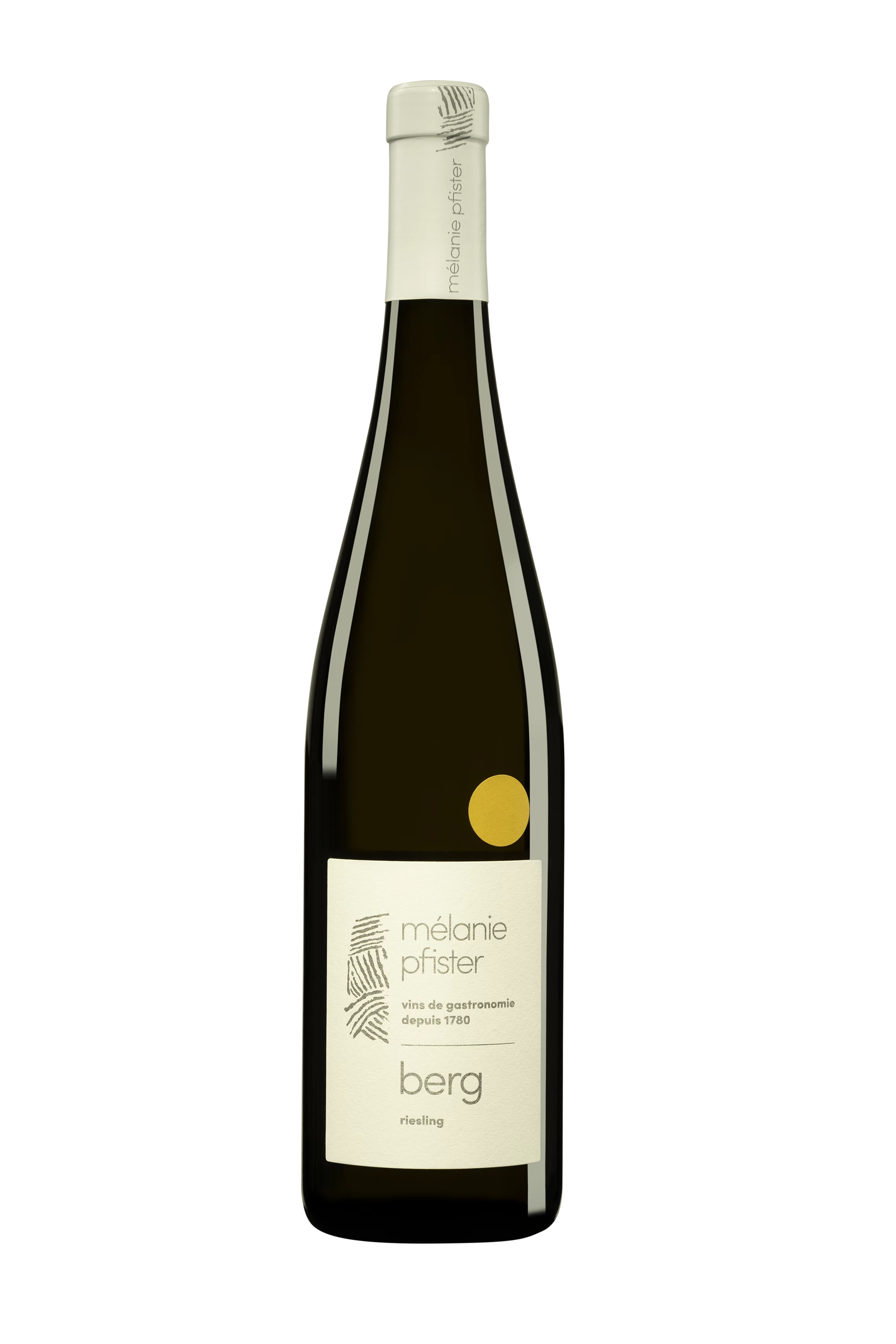 Domaine Melanie Pfister - Alsace Riesling "Berg" Blanc 2019 12.5°, 75cl