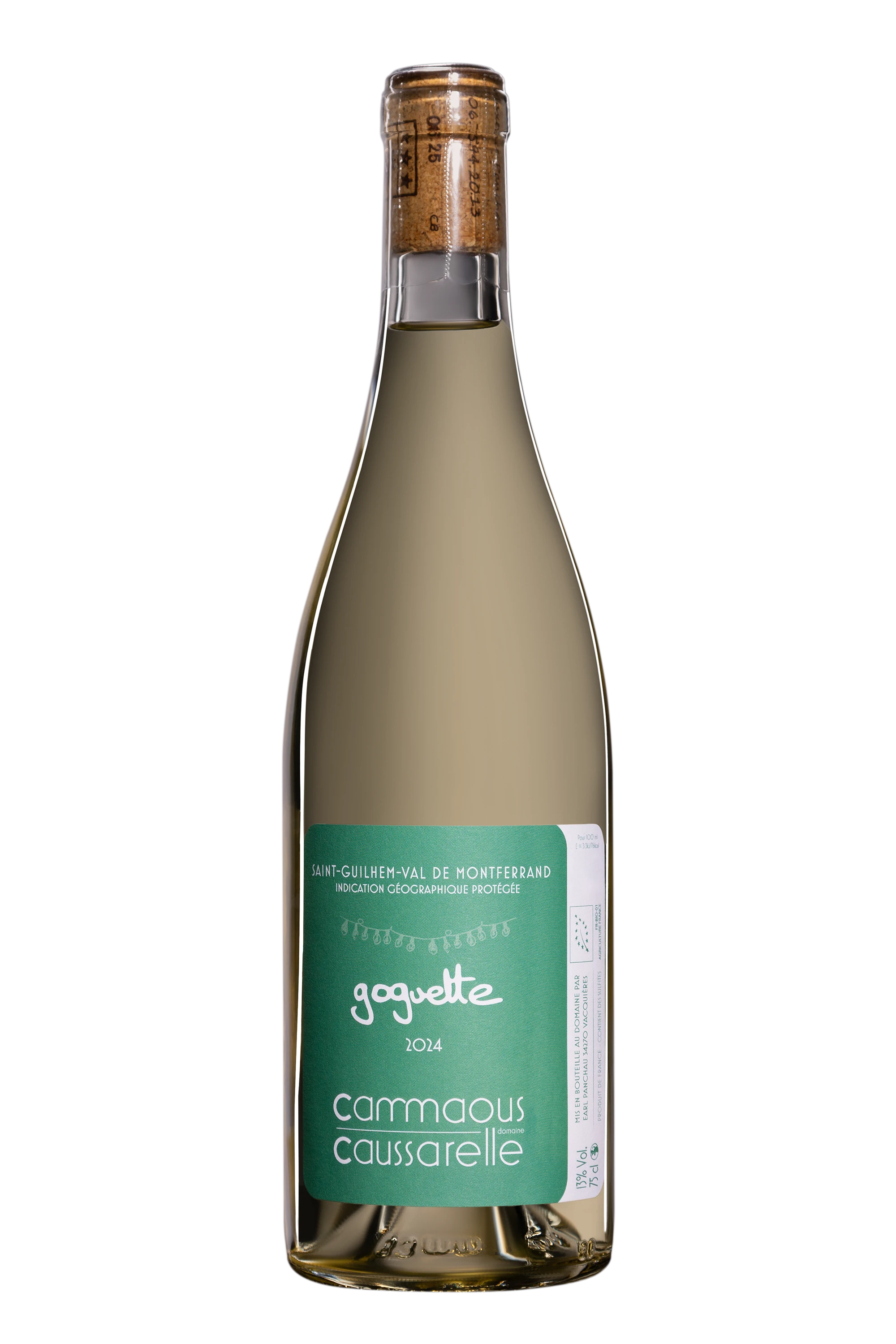 Domaine Cammaous & Caussarelle - Vin de Pays Saint Guilhem-le-Désert "Goguette" Blanc 2024, 75cl