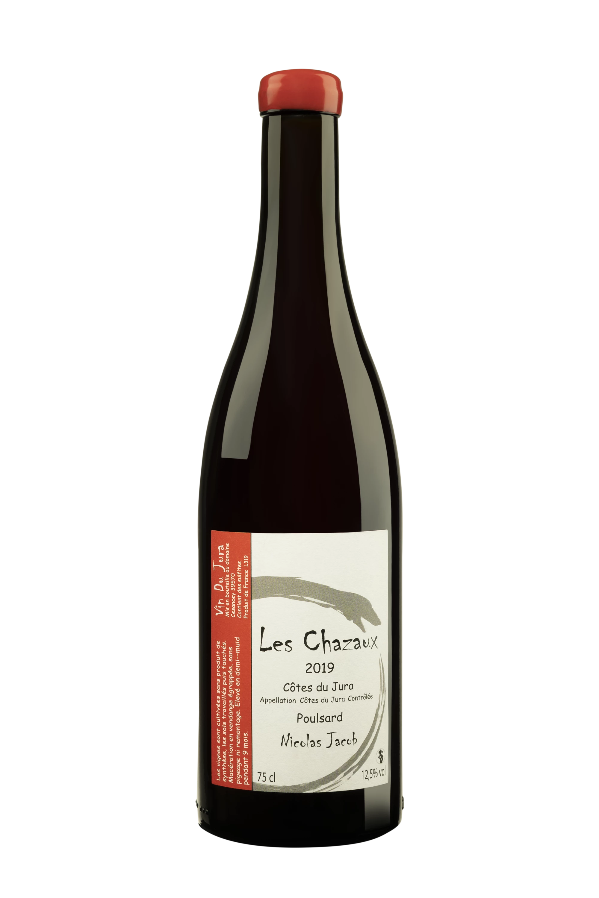 Domaine Nicolas Jacob - Côtes du Jura "Les Chazaux" Rouge 2019, 75cl