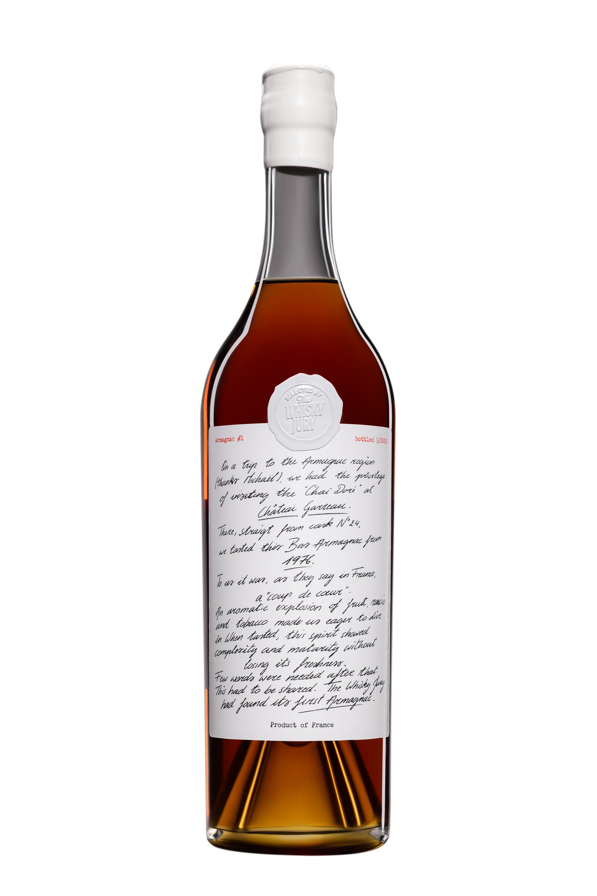 The Whisky Jury - Bas-Armagnac "49 Ans Garreau" 1976 50.1°, 70cl