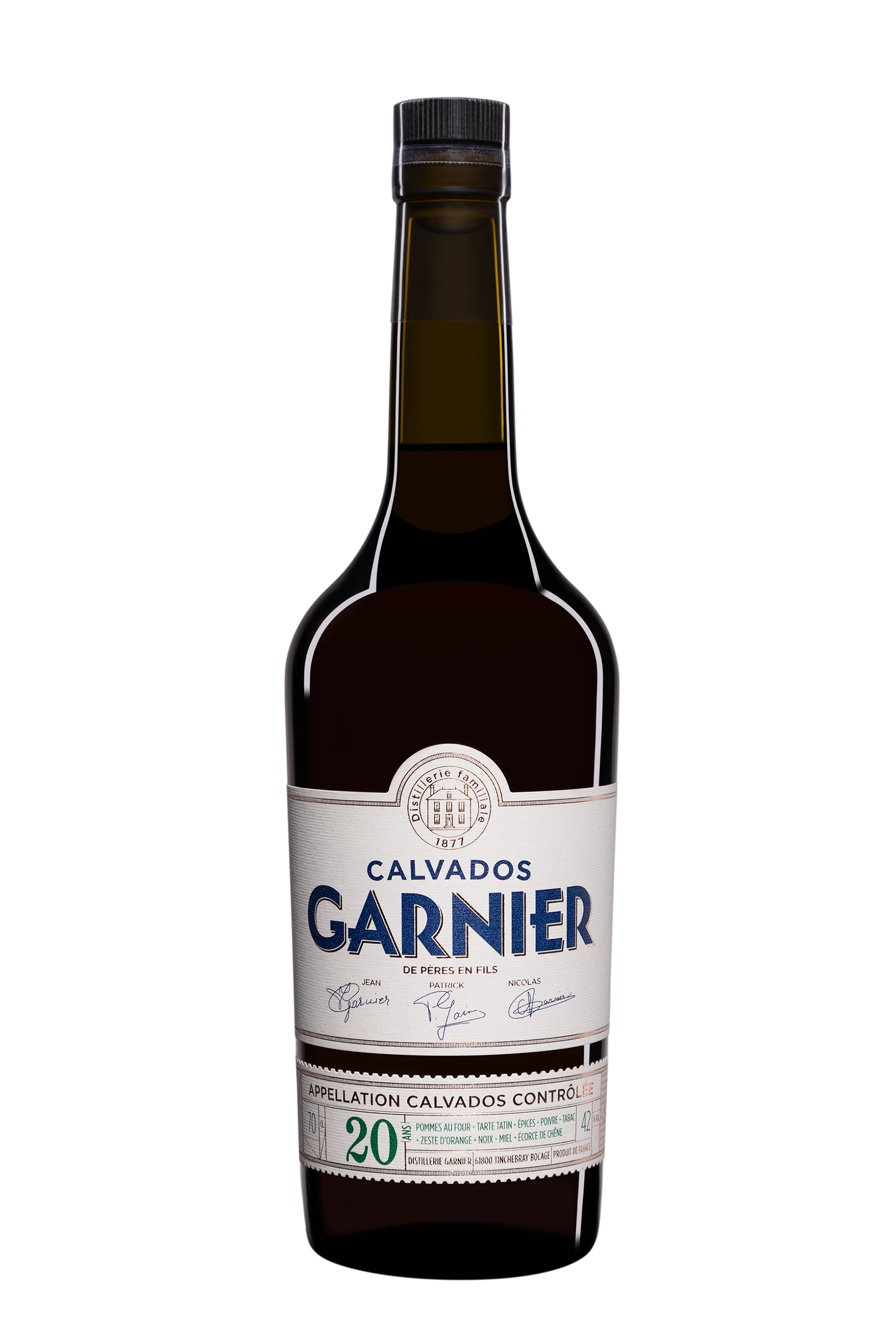 J. Garnier - Calvados "20 Ans" Brun 42° Giftbox, 70cl