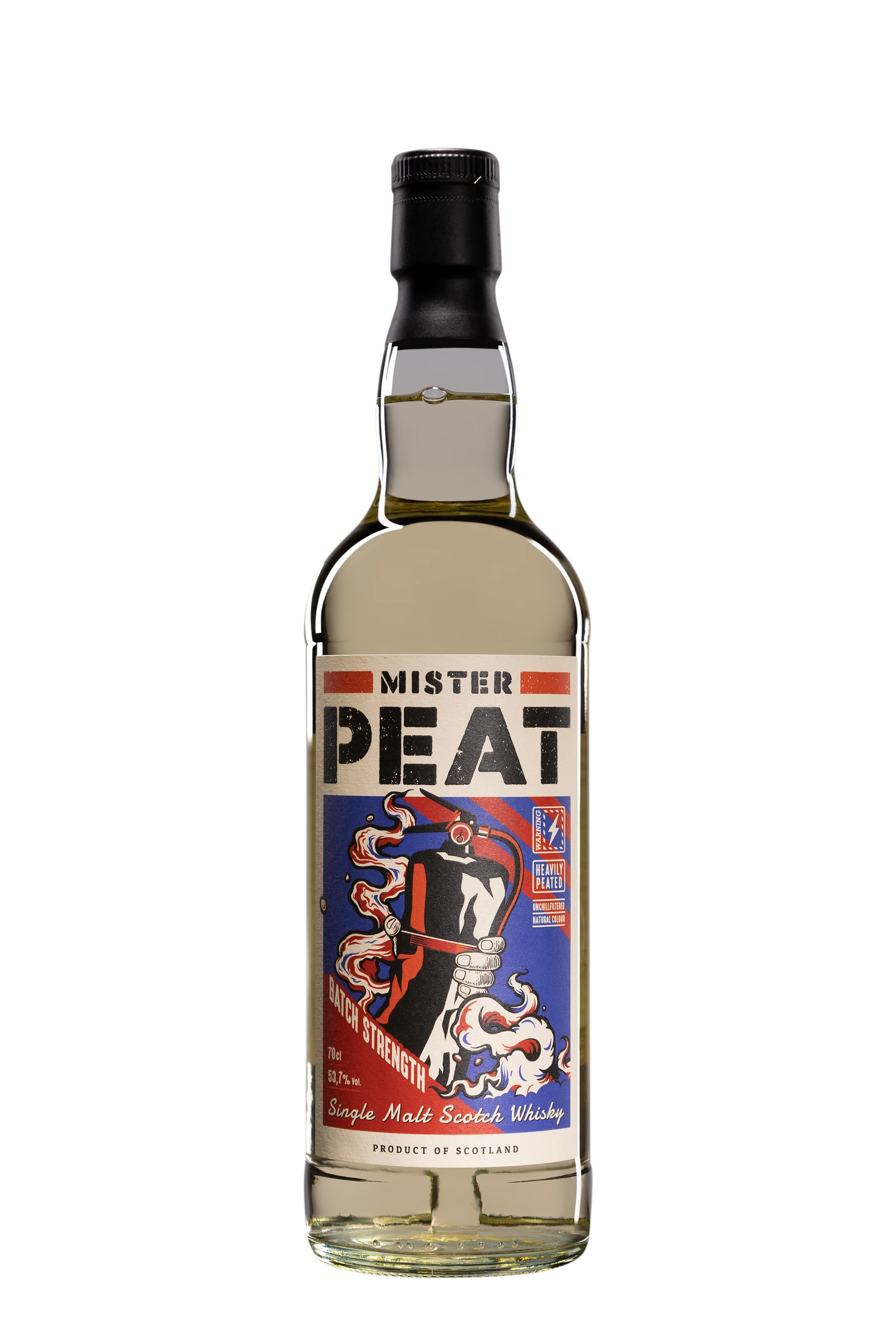 Fox Fitzgerald - Single Malt Scotch Whisky "Mister Peat" 53.7°, 70cl