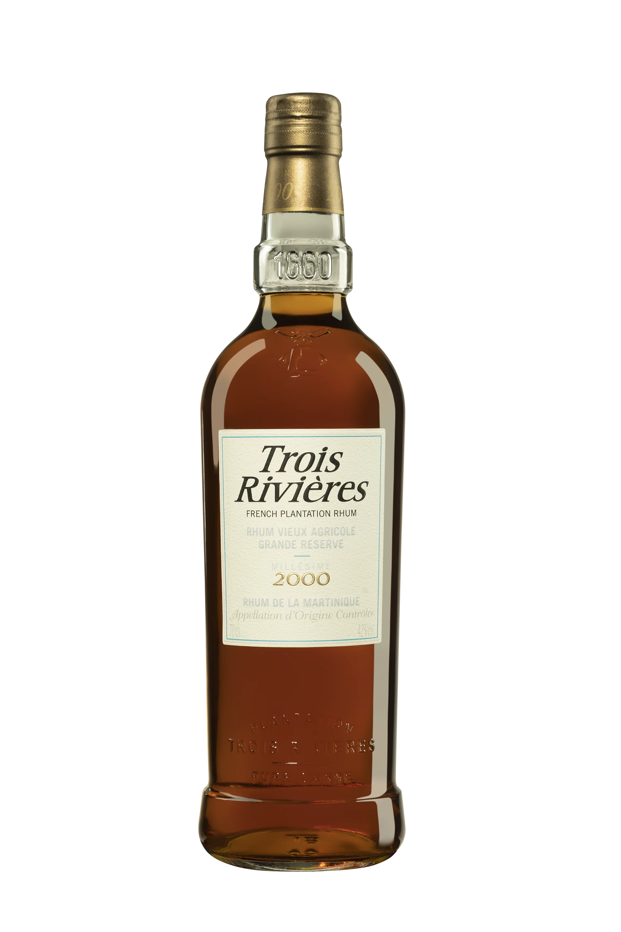 Trois Rivières - Rhum Vieux Agricole de Martinique Brun 2000 42° Giftbox, 70cl
