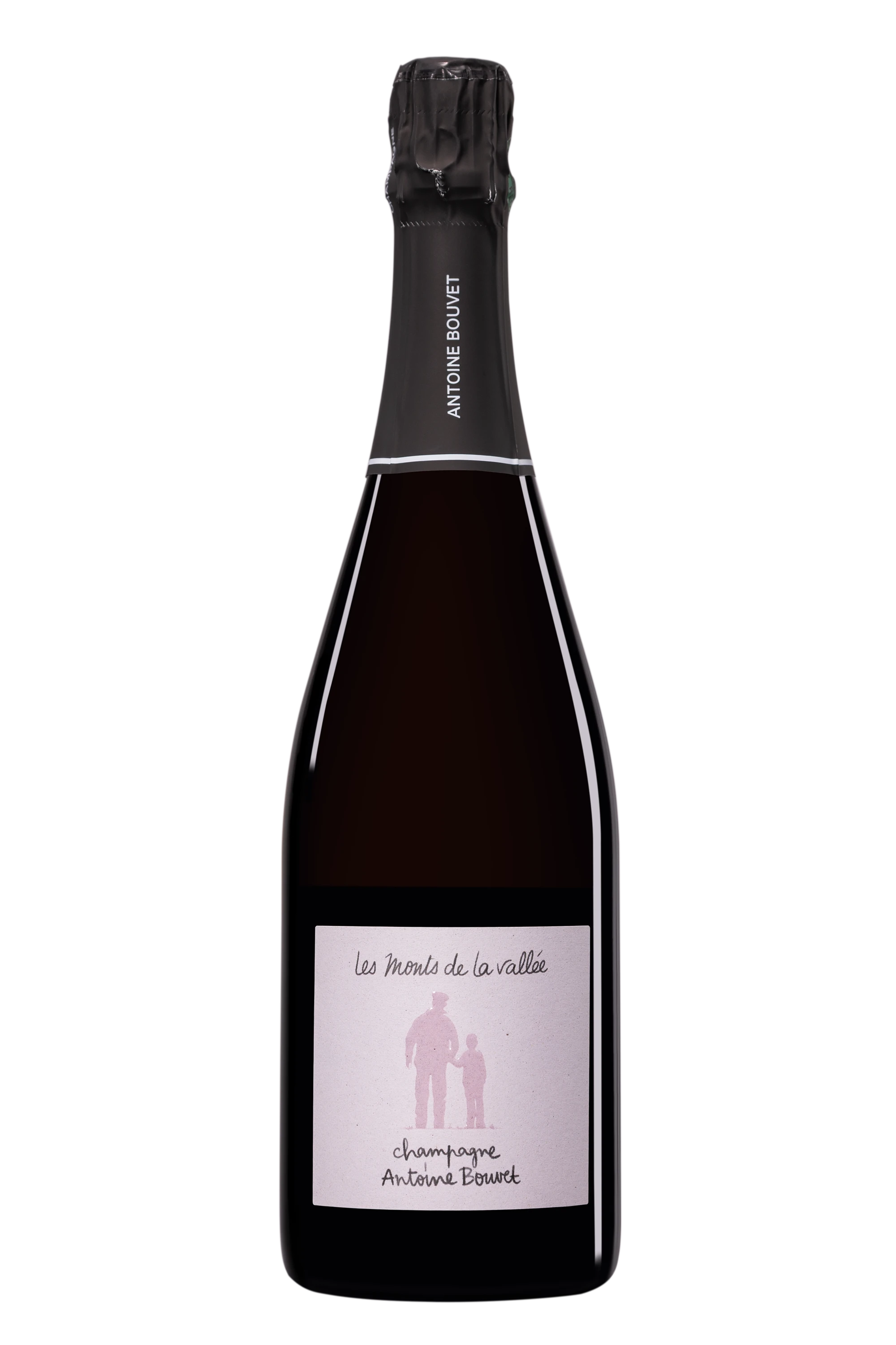 Domaine Antoine Bouvet - Champagne Extra-Brut "Les Monts de la Vallée" Rosé Vendange 2022-2023 Dégorgement 23 Mar. 2026, 75cl