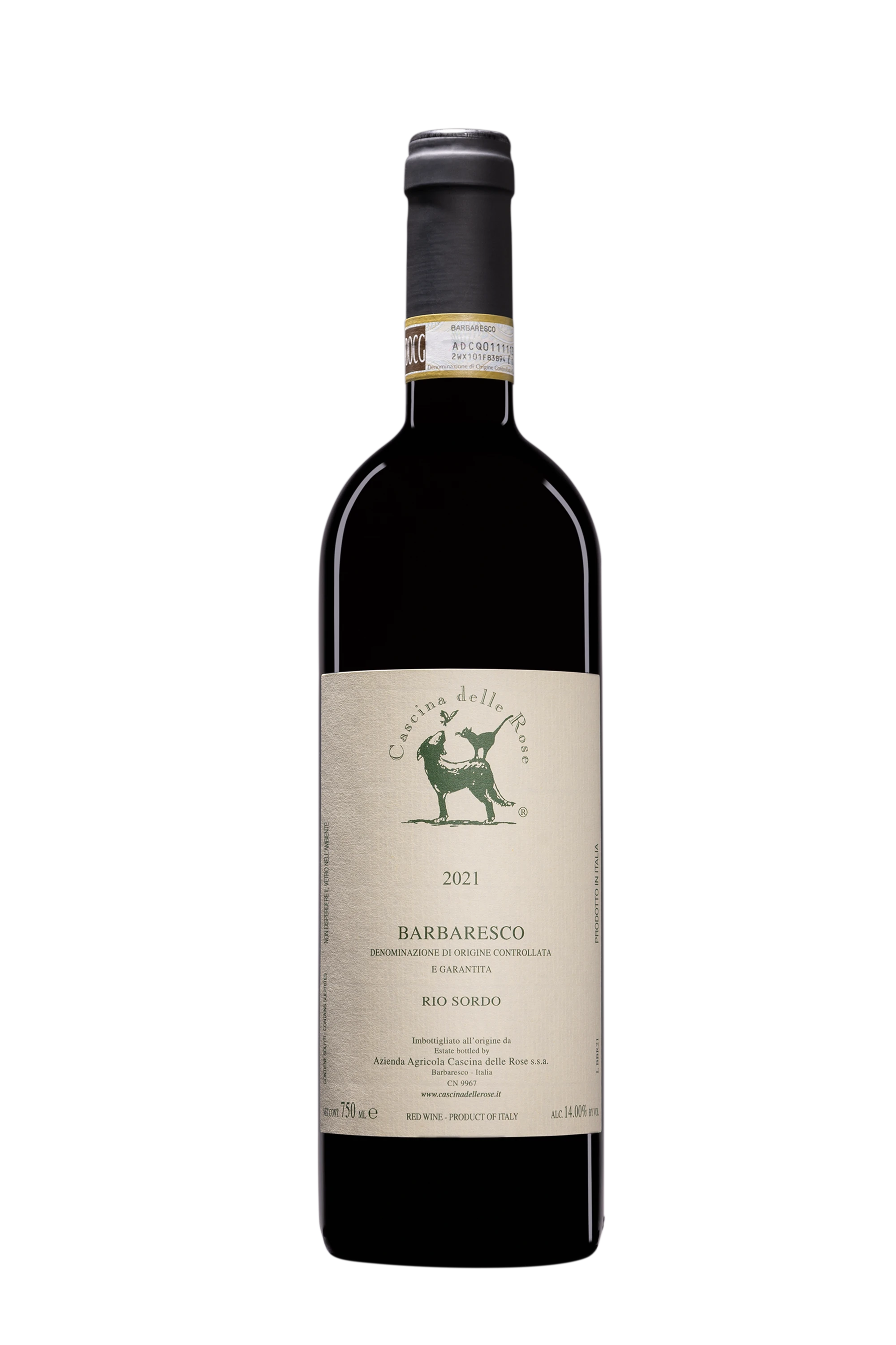Cascina delle Rose - Barbaresco "Rio Sordo" Rouge 2021 14°, 75cl