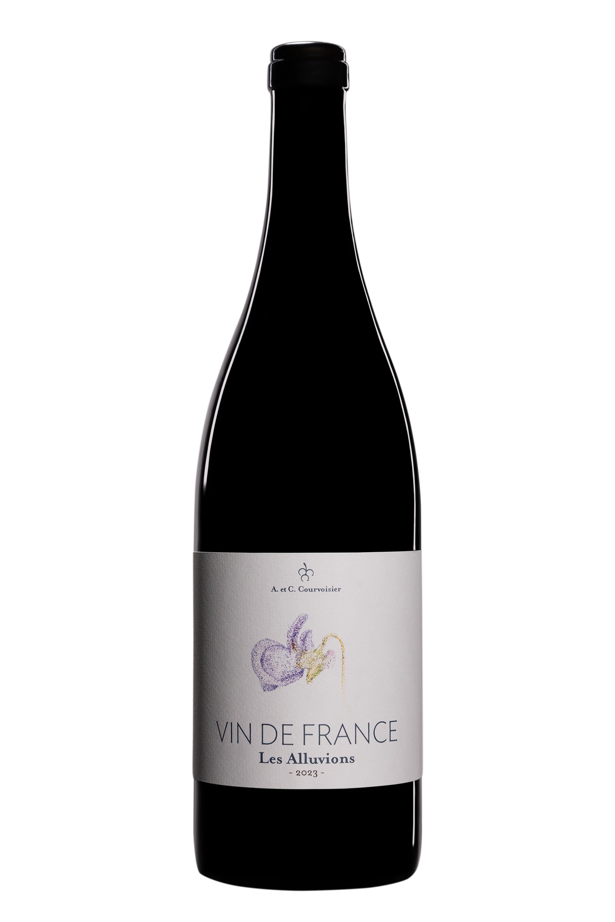 Domaine Cyril Courvoisier - Vin de France "Les Alluvions" Rouge 2023 12°, 75cl
