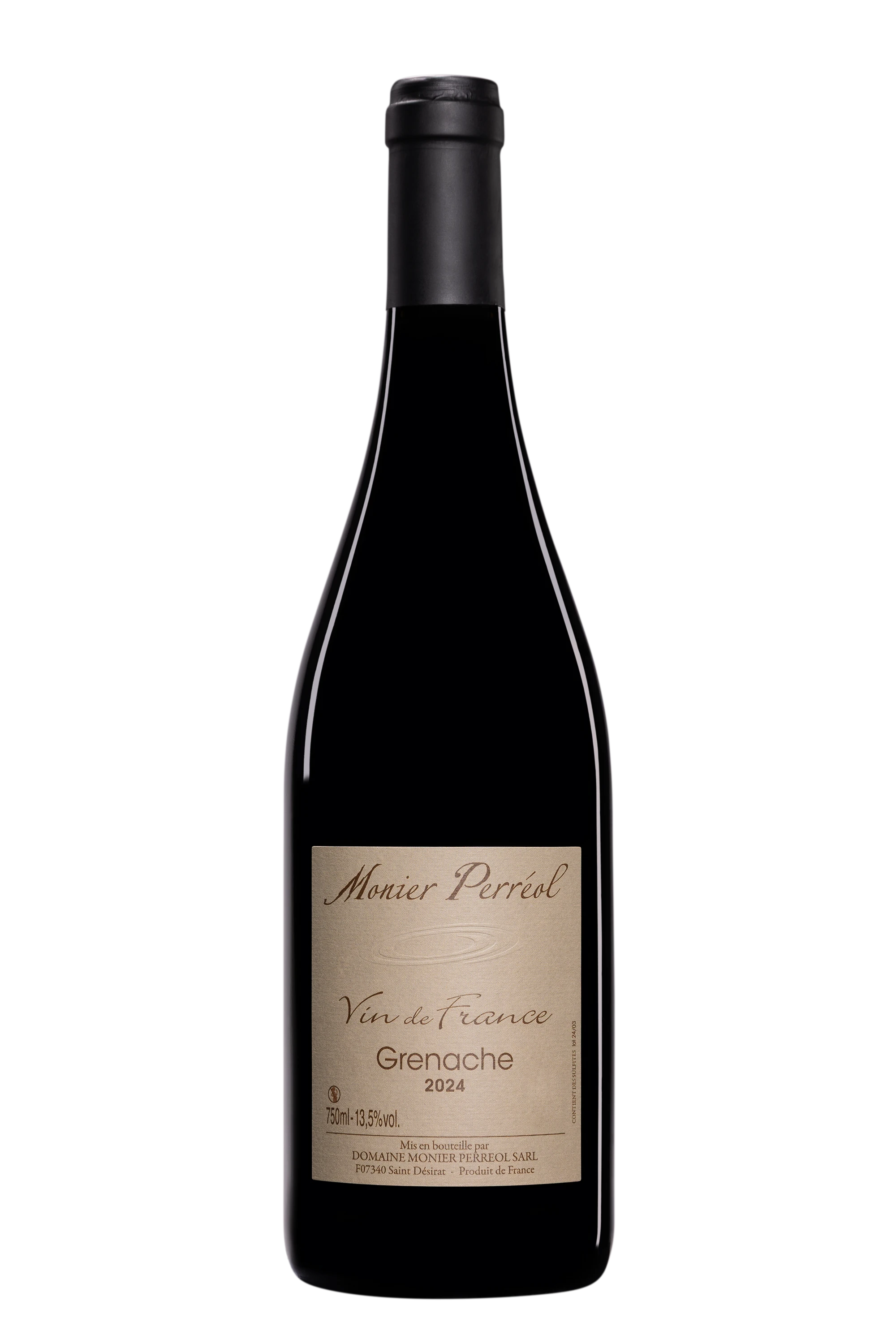 Domaine Monier Perréol - Vin de France "Grenache" Rouge 2024 13.5°, 75cl