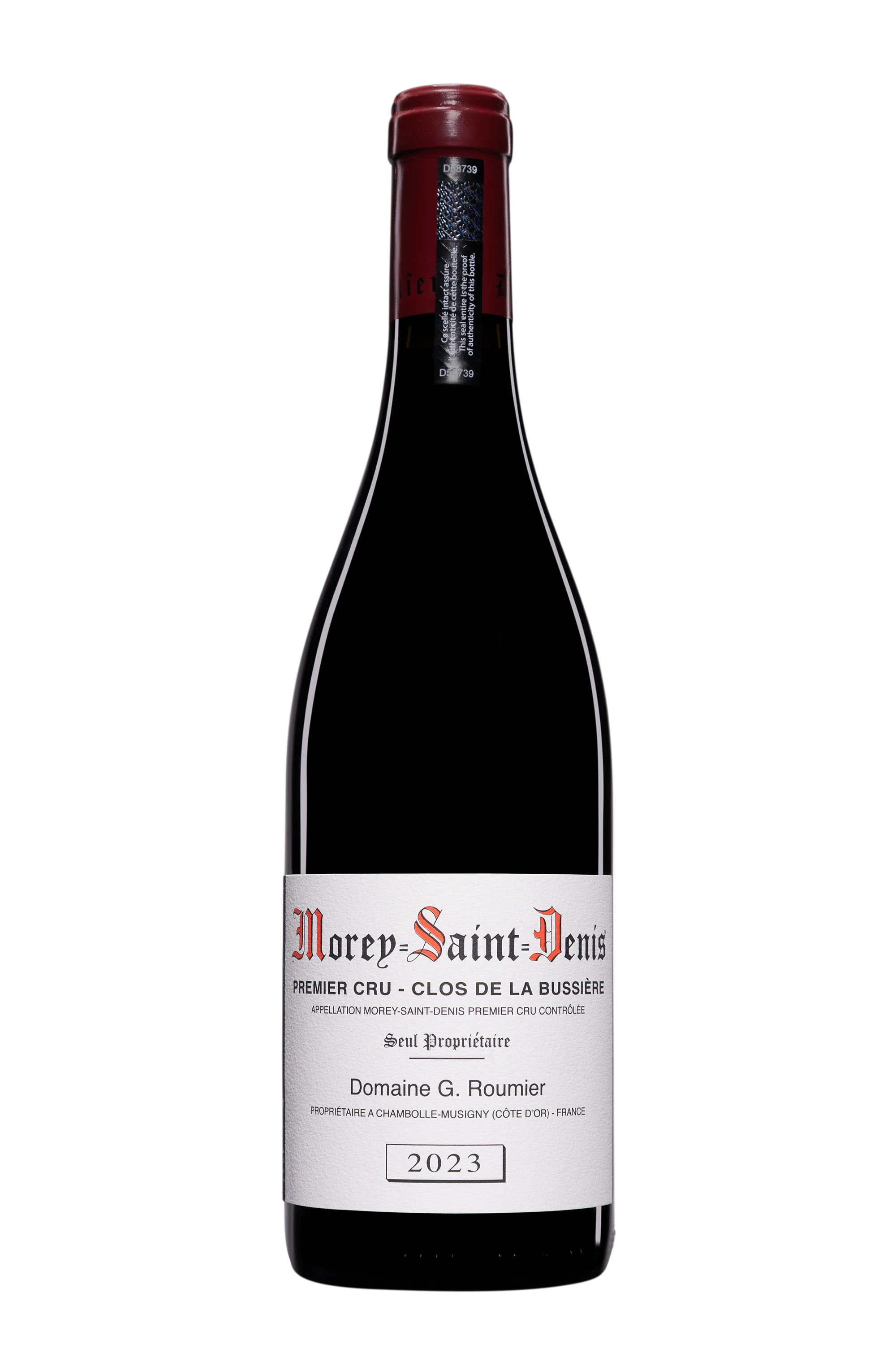 Domaine Georges Roumier - Morey-Saint-Denis 1er Cru "Clos de la Bussière" Rouge 2023 13°, 75cl