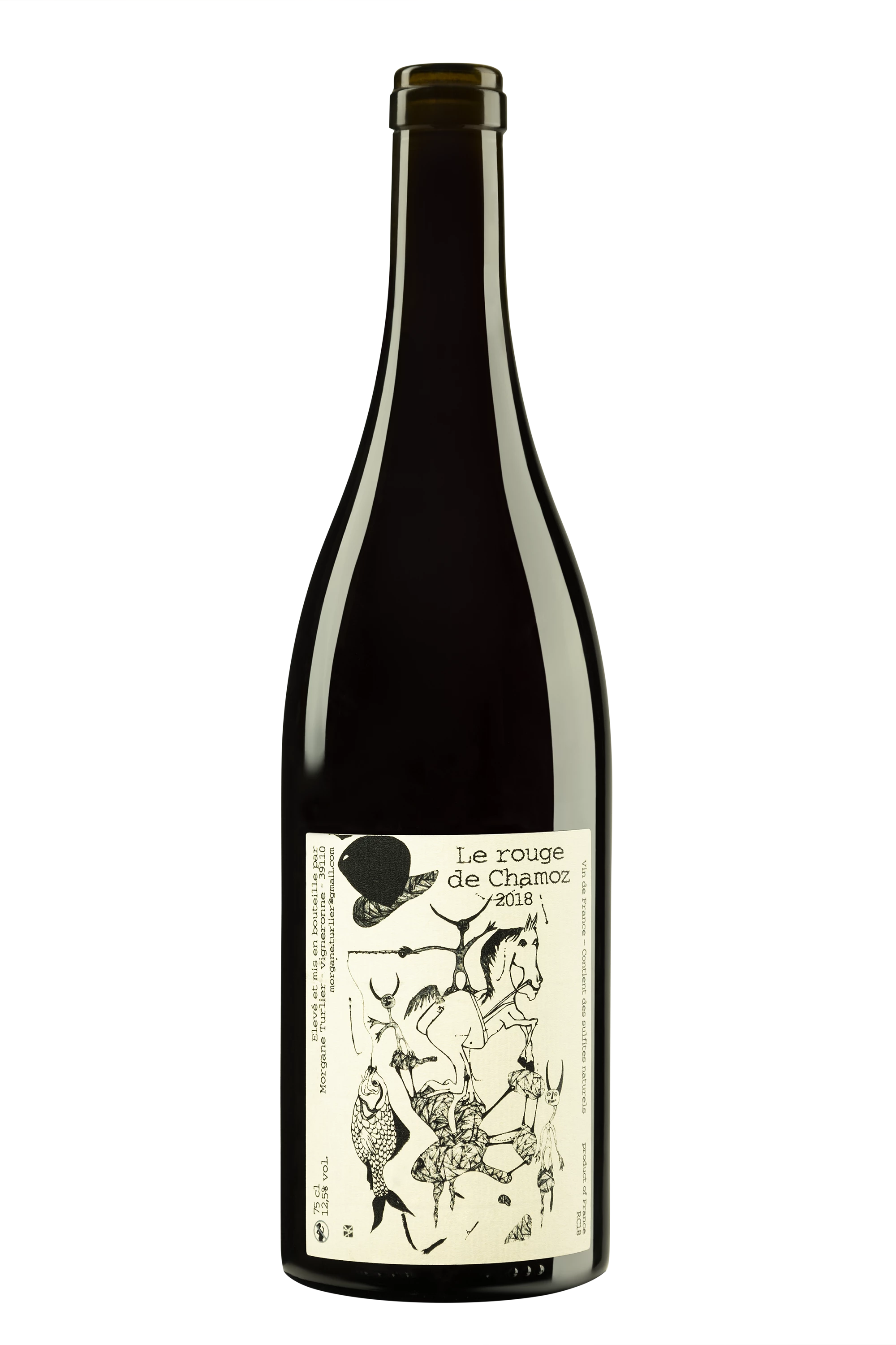 Domaine Morgane Turlier - Vin de France "Le Rouge de Chamoz" Rouge 2018, 75cl