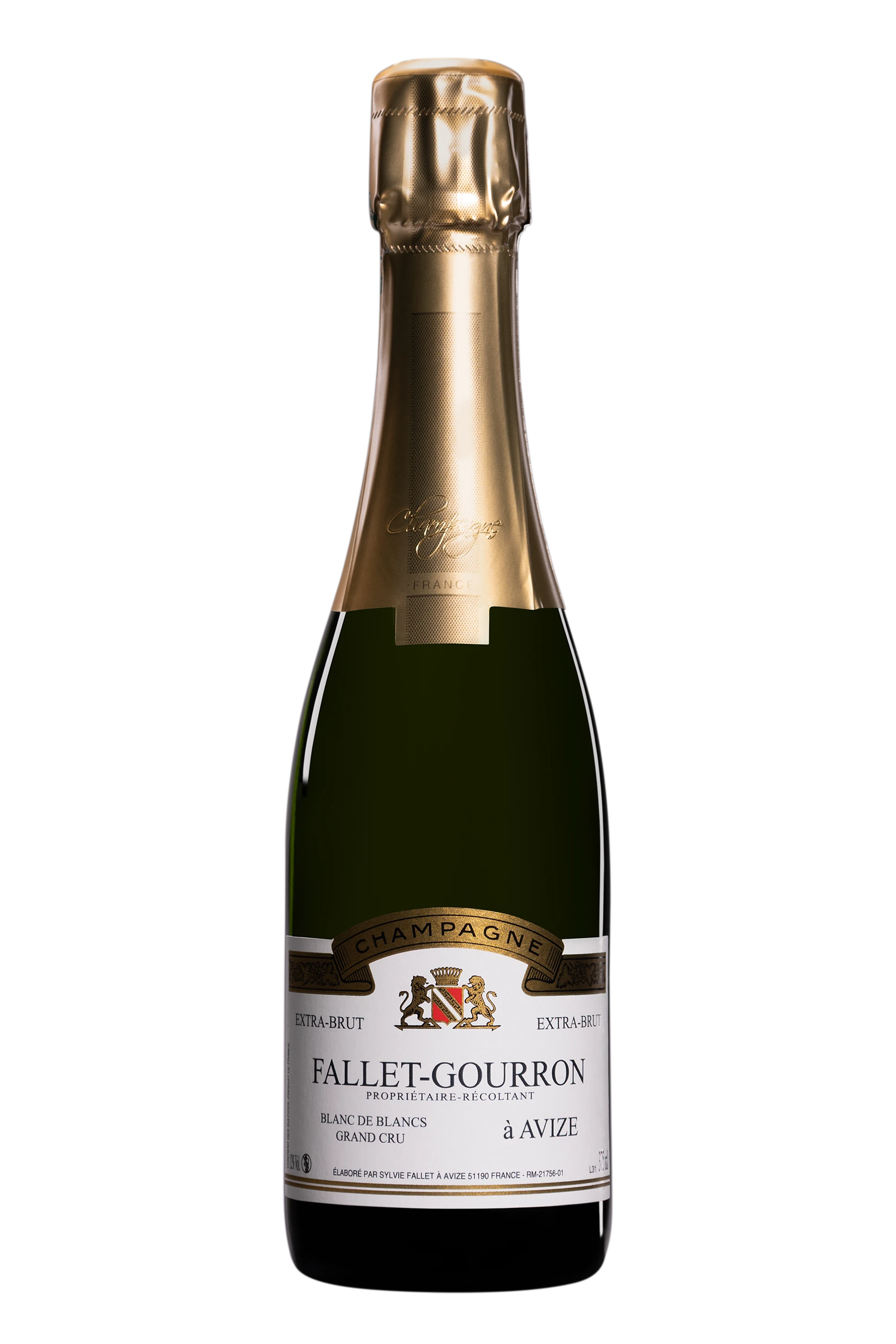Domaine Fallet-Gourron - Champagne Extra-Brut Grand Cru Blanc de Blancs Blanc NV 12°, 37.5cl