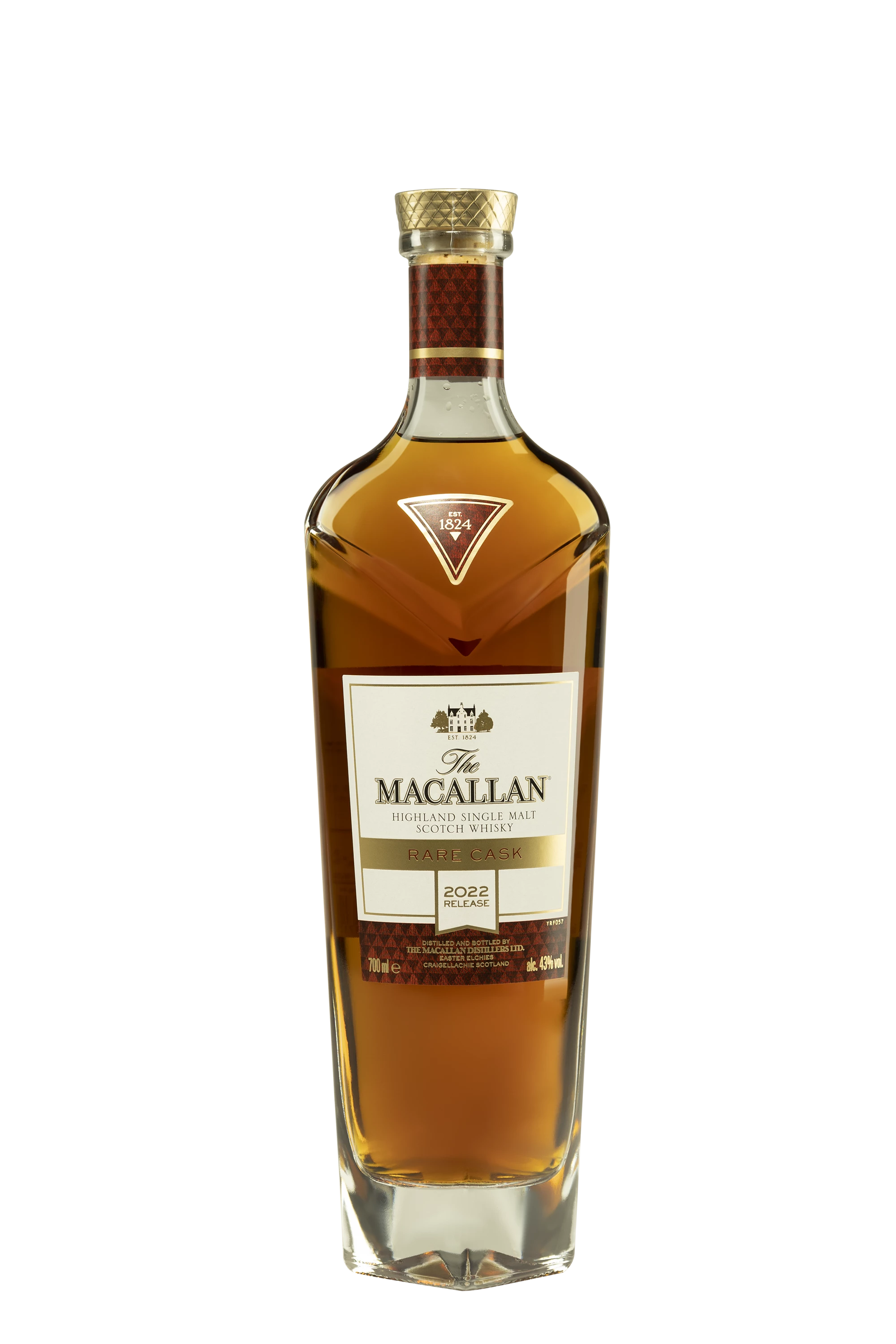 The Macallan - Single Malt Scotch Whisky "Rare Cask - Release 2022" 43° Giftbox, 70cl
