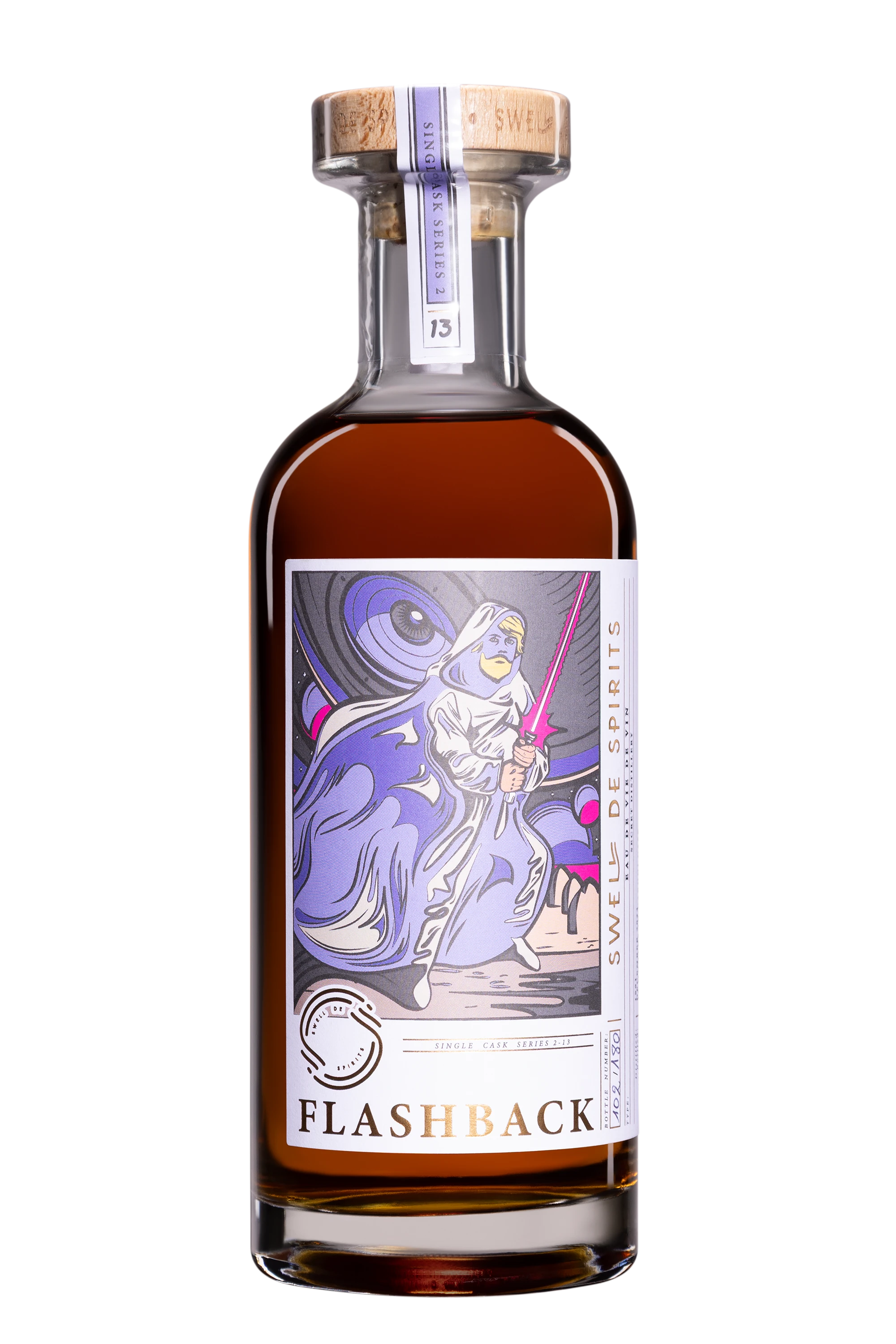Swell de Spirits - Eau de Vie de Vin "Flashback N°13" Brun 1991 53.5°, 50cl