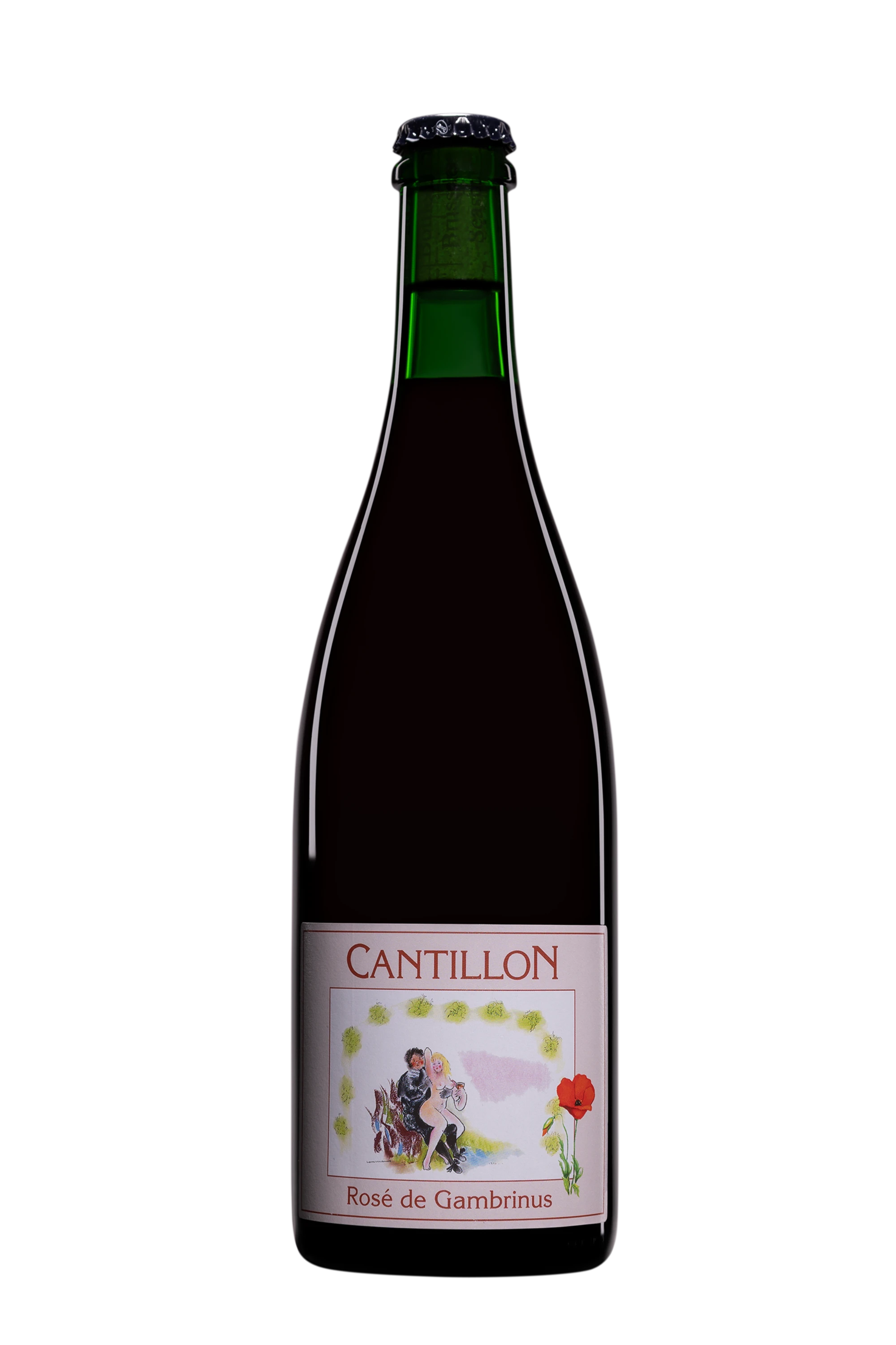 Brasserie Cantillon - Bière de Belgique "Rosé de Gambrinus" 5°, 75cl