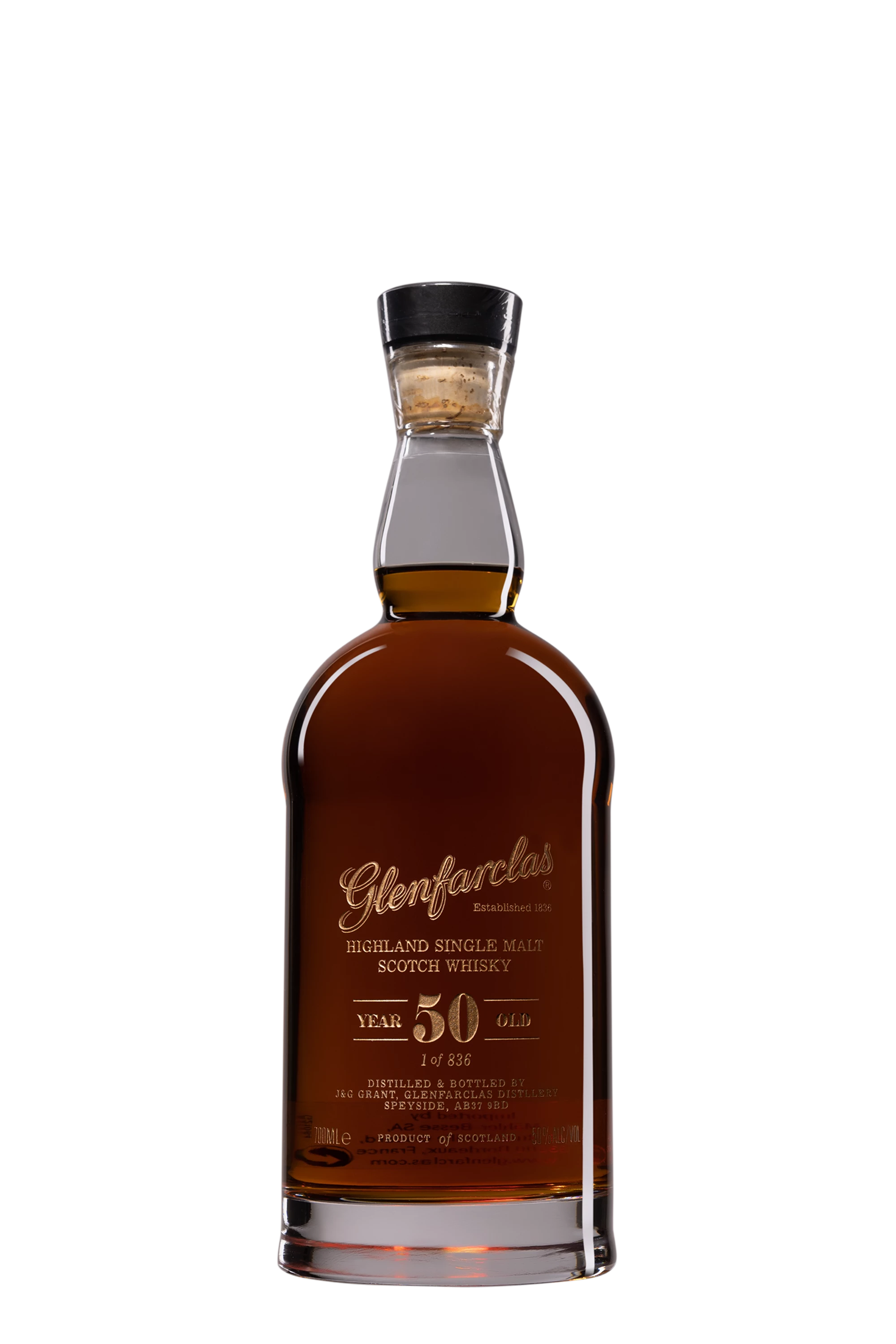 Glenfarclas - Single Malt Scotch Whisky "50 Ans" 50° Giftbox, 70cl