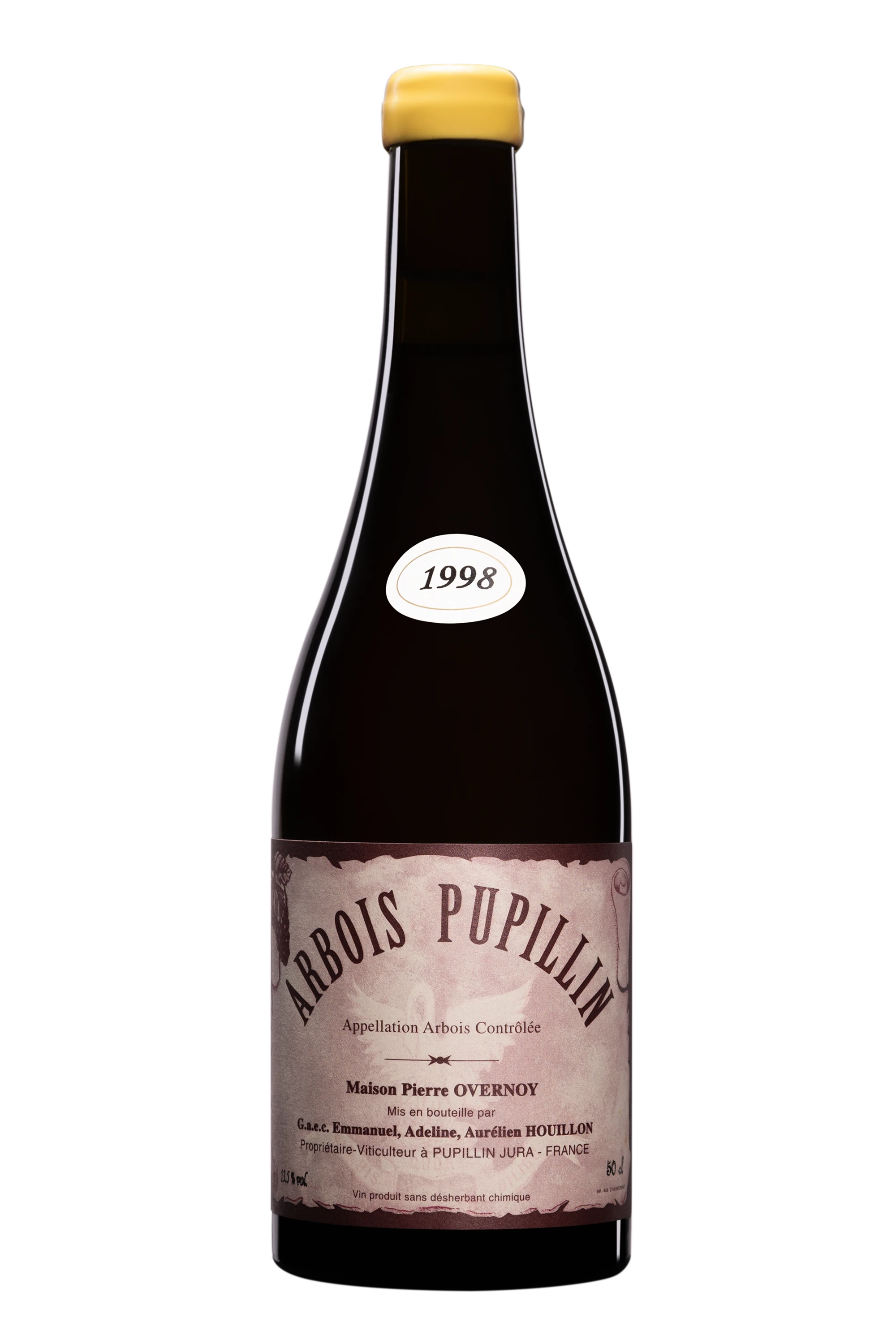 Domaine Pierre Overnoy et Emmanuel Houillon - Arbois-Pupillin "Savagnin" Blanc 1998 13.5°, 50cl