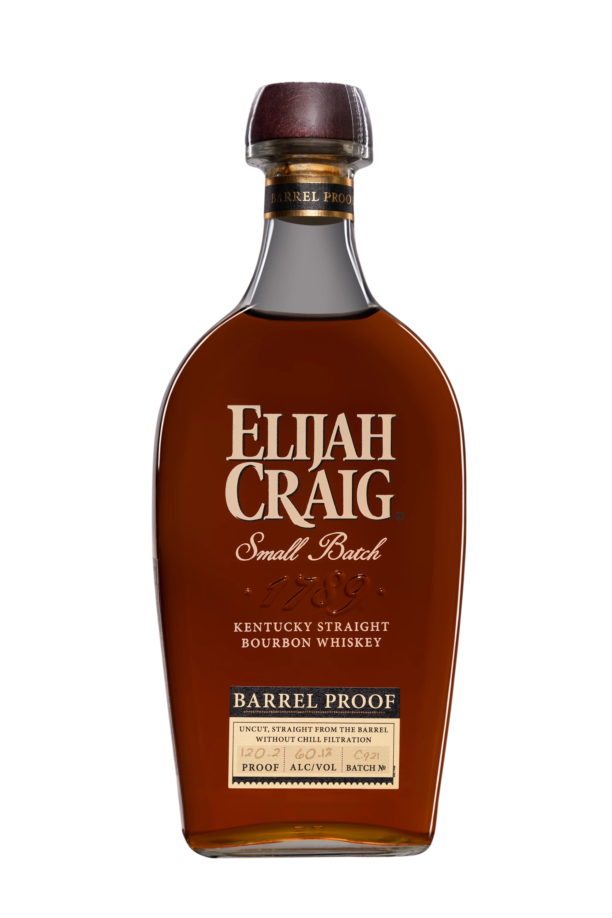 Heaven Hill - Kentucky Bourbon "12 Ans Elijah Craig - Barrel Proof" 60.1°, 70cl