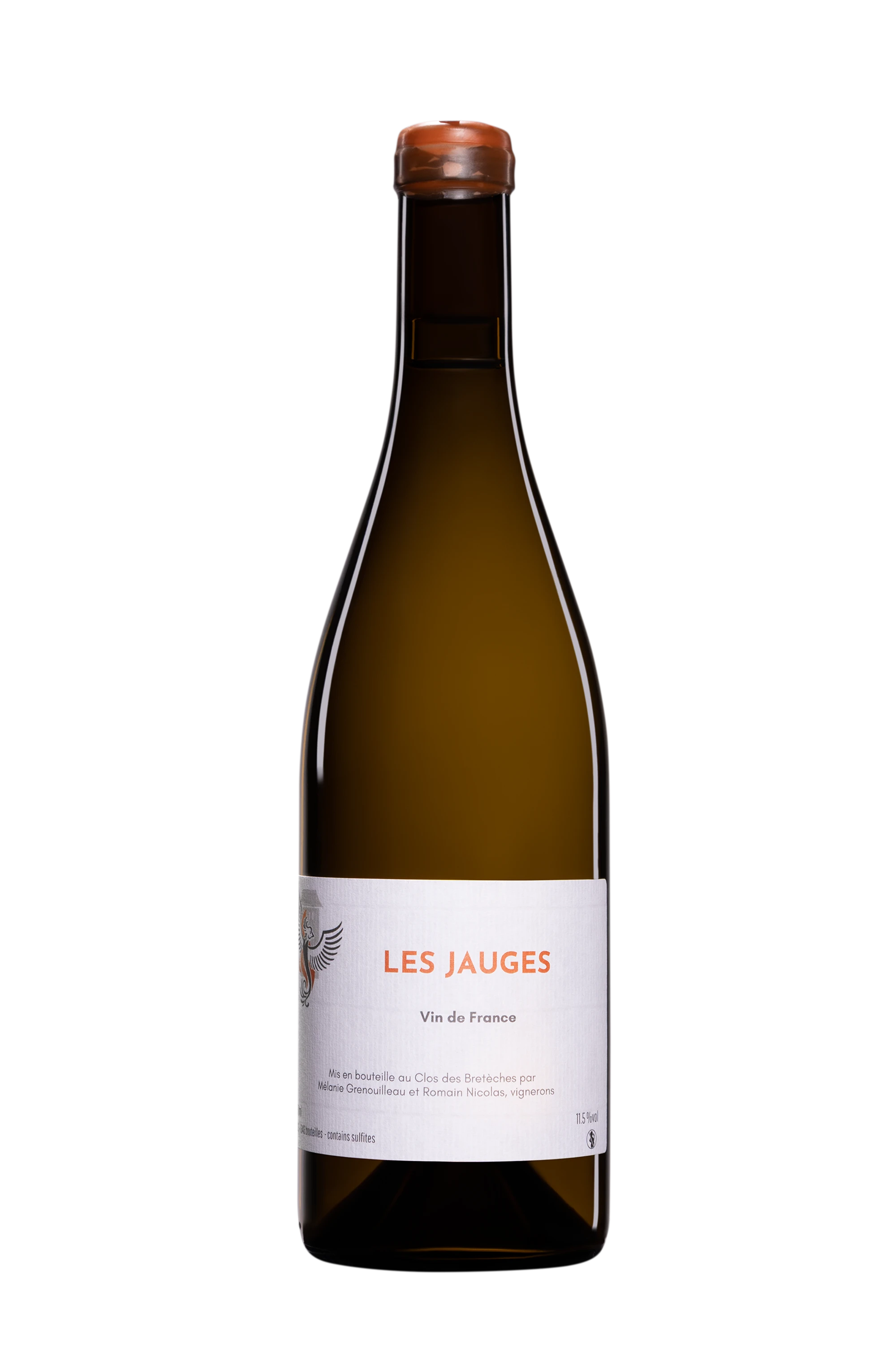 Clos des Bretèches - Anjou "Les Jauges" Blanc 2023 11.5°, 75cl