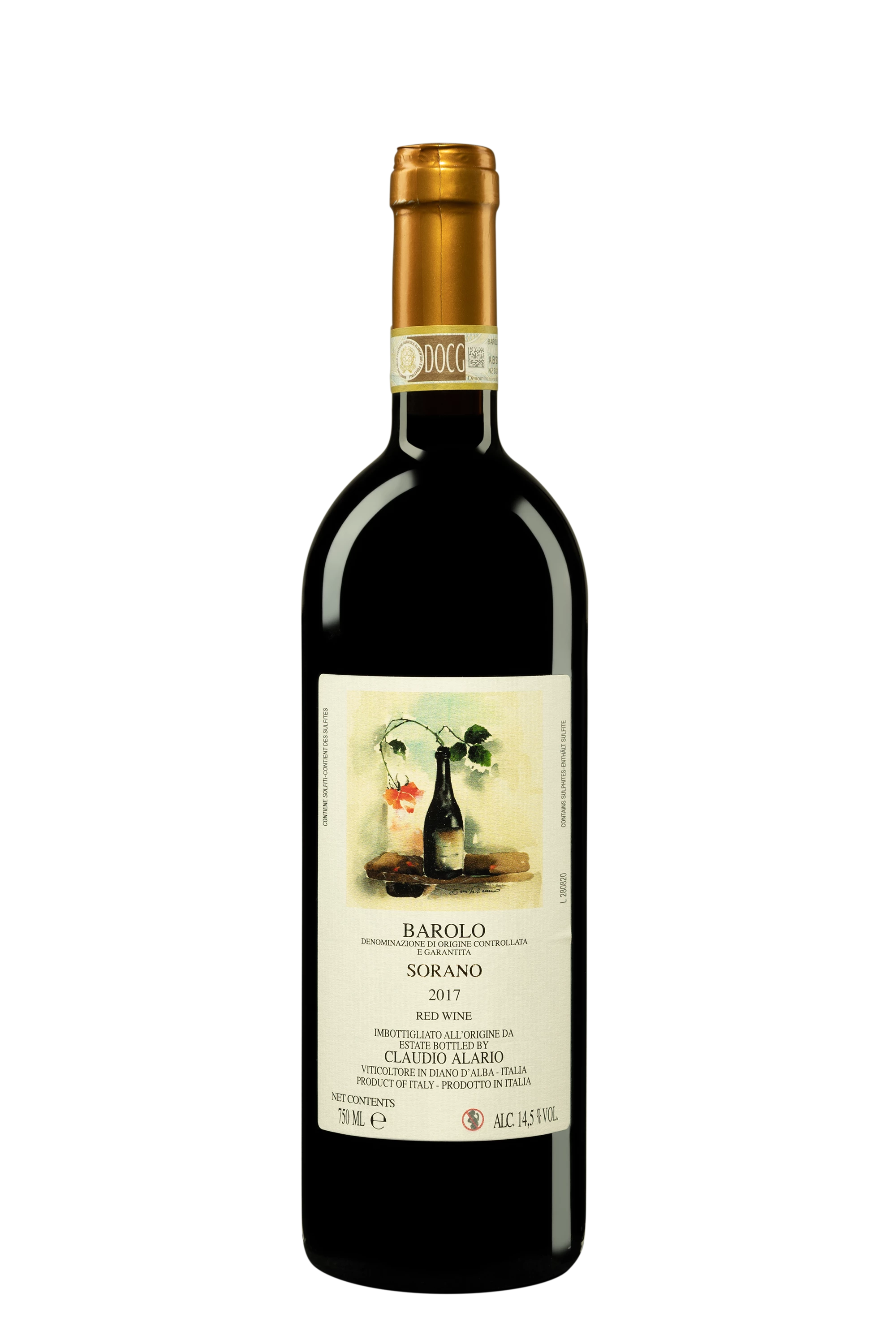 Domaine Claudio Alario - Barolo "Sorano" Rouge 2017, 75cl