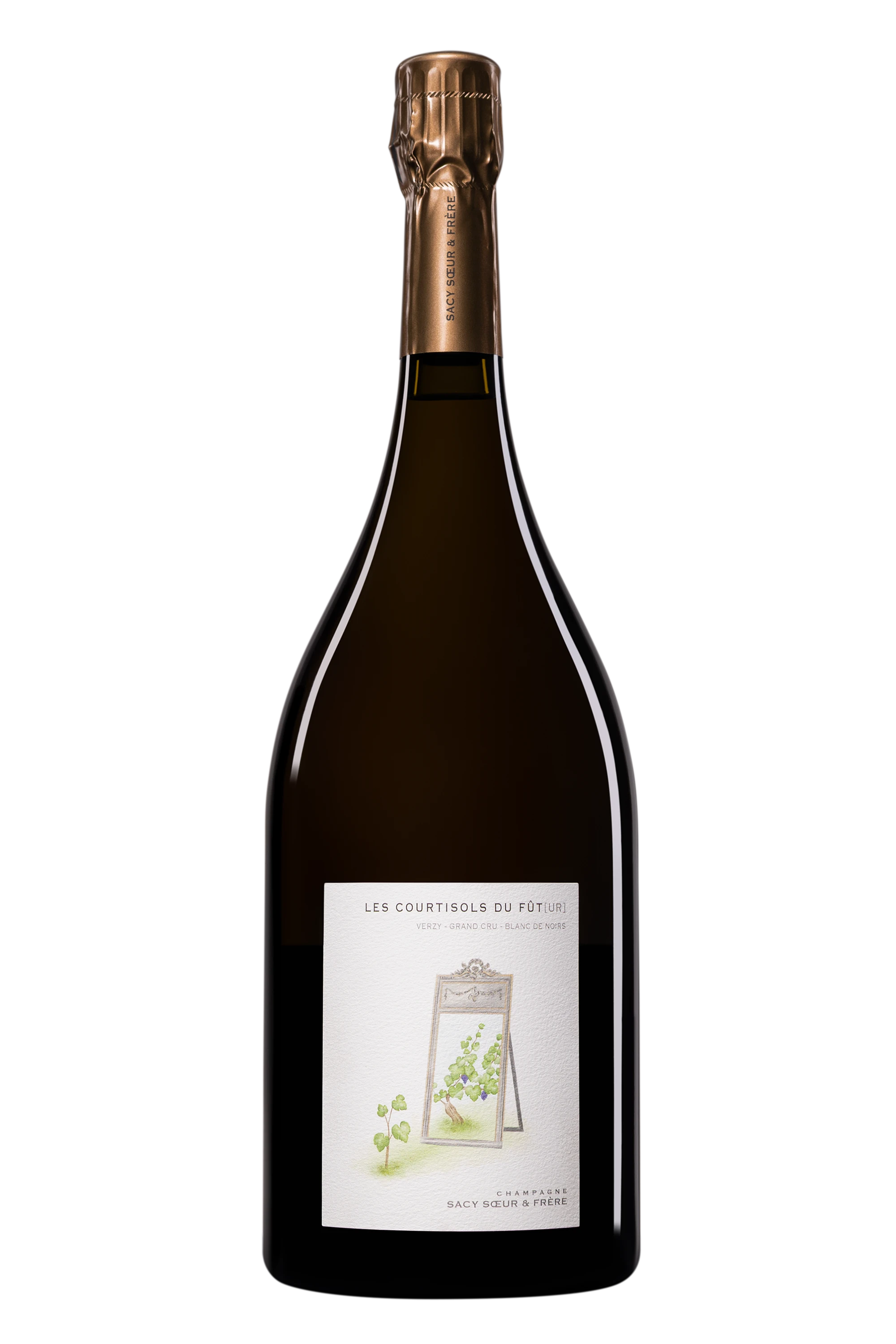 Domaine Sacy Soeur & Frère - Champagne Brut Nature Grand Cru Blanc de Noirs "Les Courtisols du Fût(ur)" Blanc Vendange 2021 Dégorgement 17 Sep. 2025 12°, 150cl