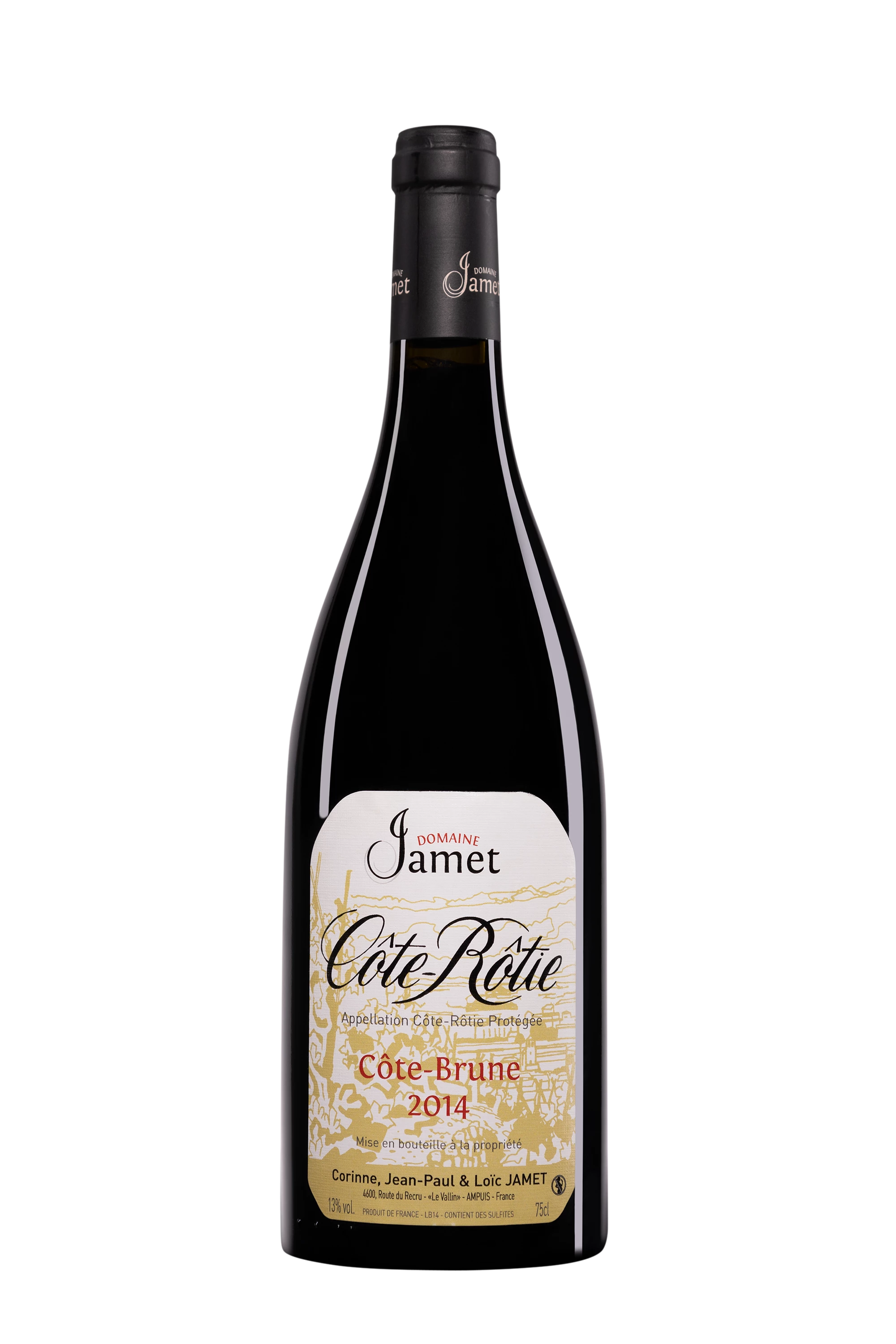 Domaine Jamet - Côte-Rotie "Côte Brune" Rouge 2014 13°, 75cl