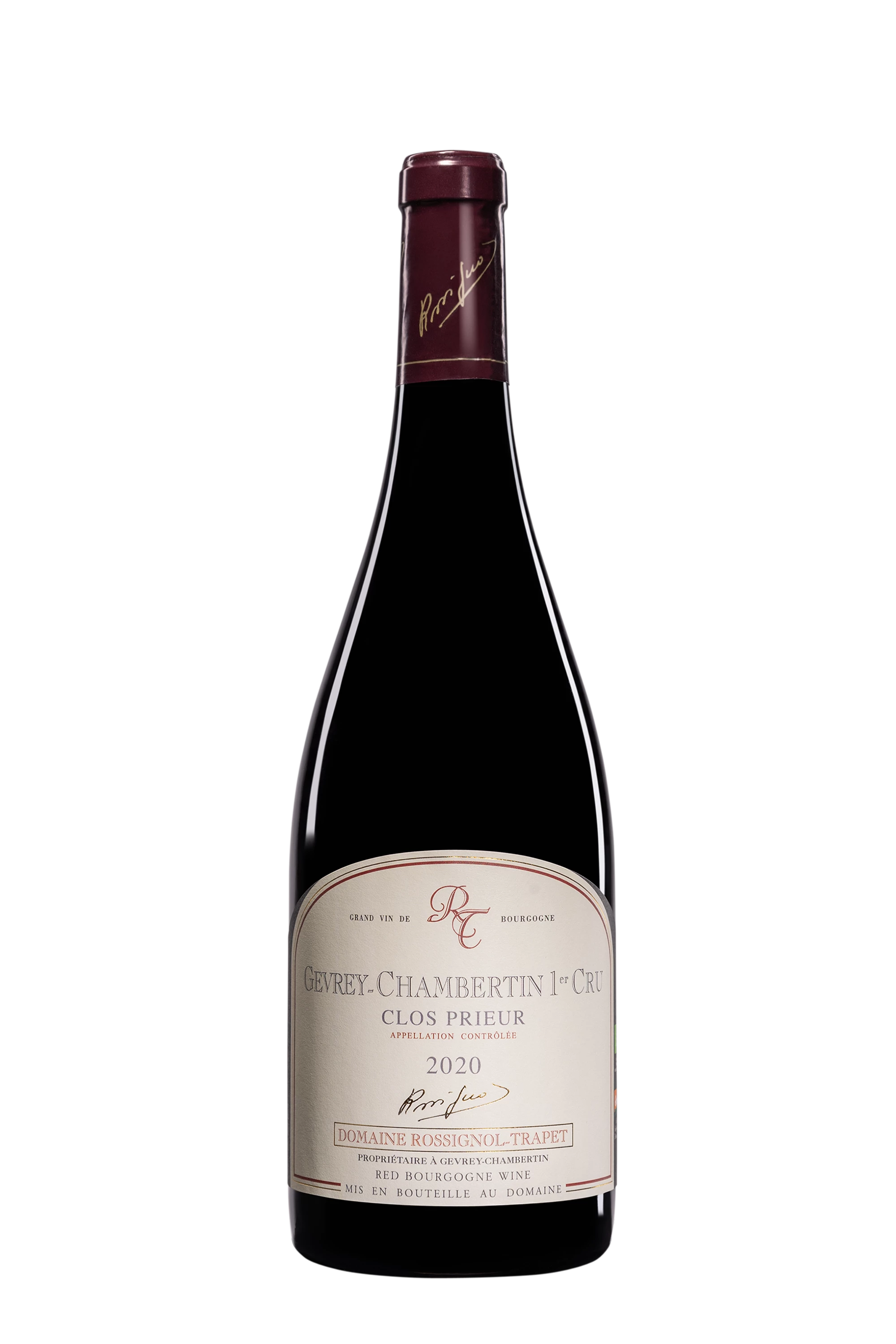 Domaine Rossignol-Trapet - Gevrey-Chambertin 1er Cru "Clos Prieur" Rouge 2020, 75cl