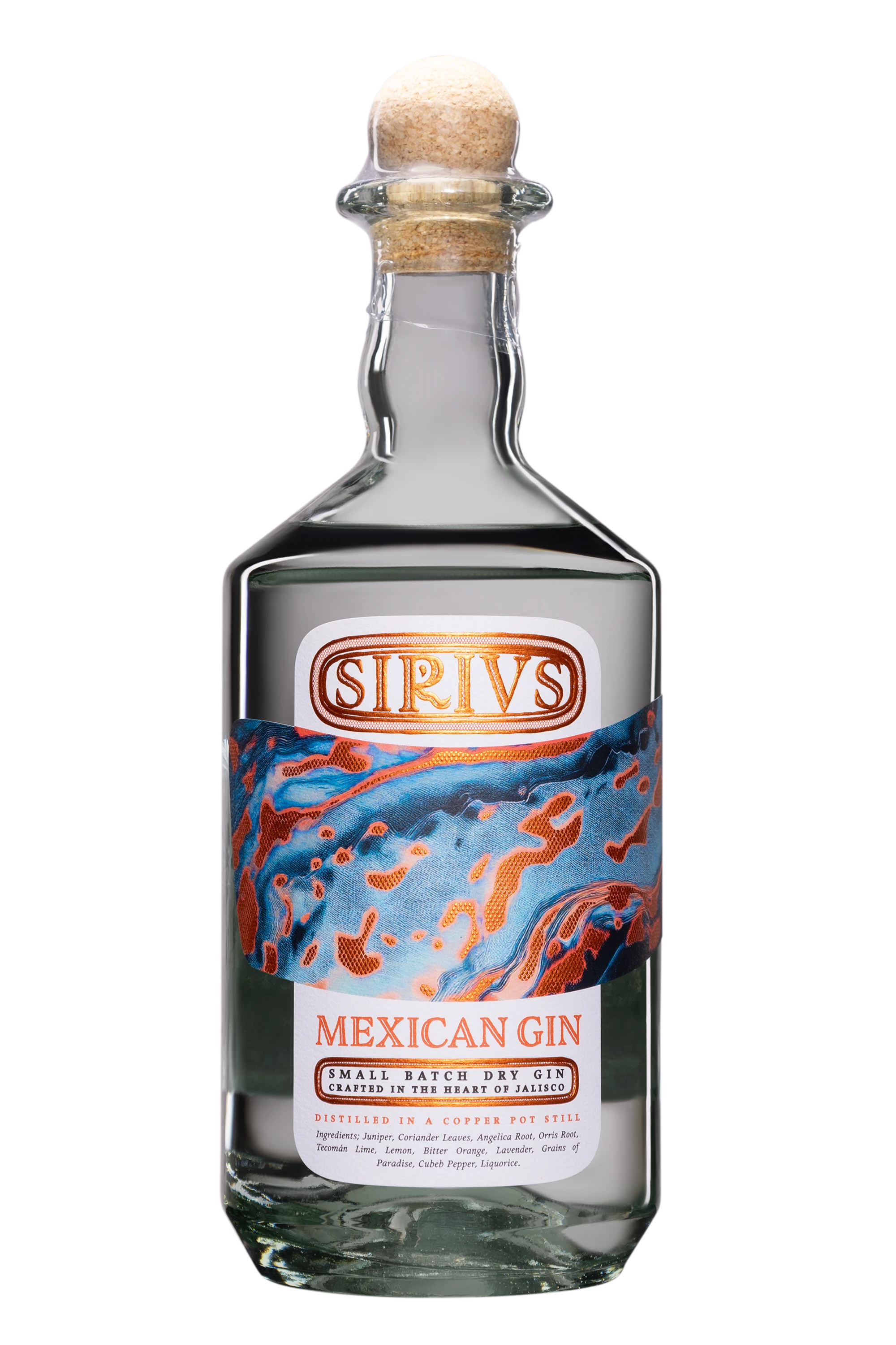 Swell de Spirits - Gin "Sirivs Gin - Mexican Gin" Blanc NV 46°, 70cl