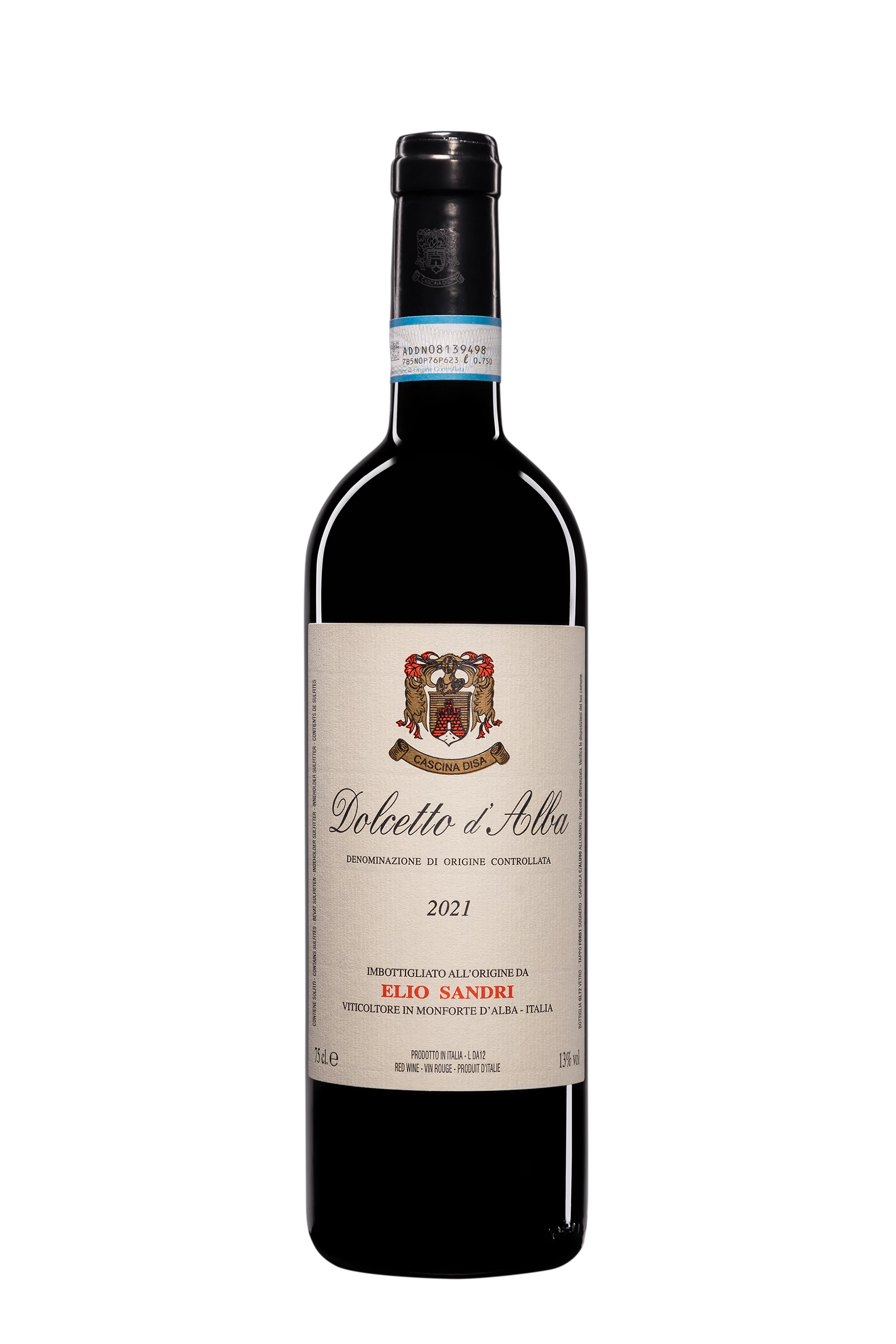 Domaine Elio Sandri - Dolcetto d'Alba Rouge 2021 13°, 75cl