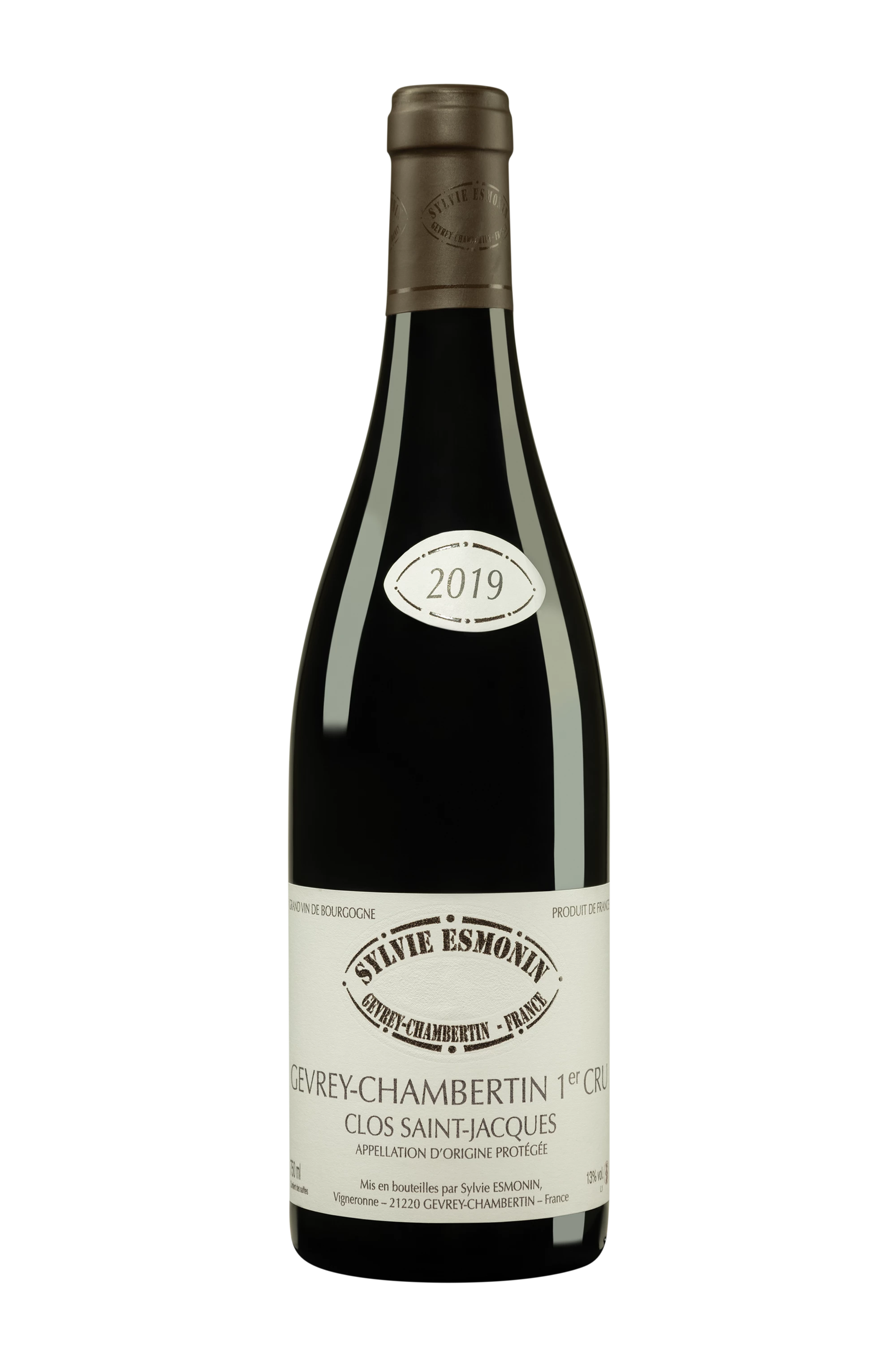 Domaine Sylvie Esmonin - Gevrey-Chambertin 1er Cru "Clos Saint Jacques" Rouge 2019, 75cl