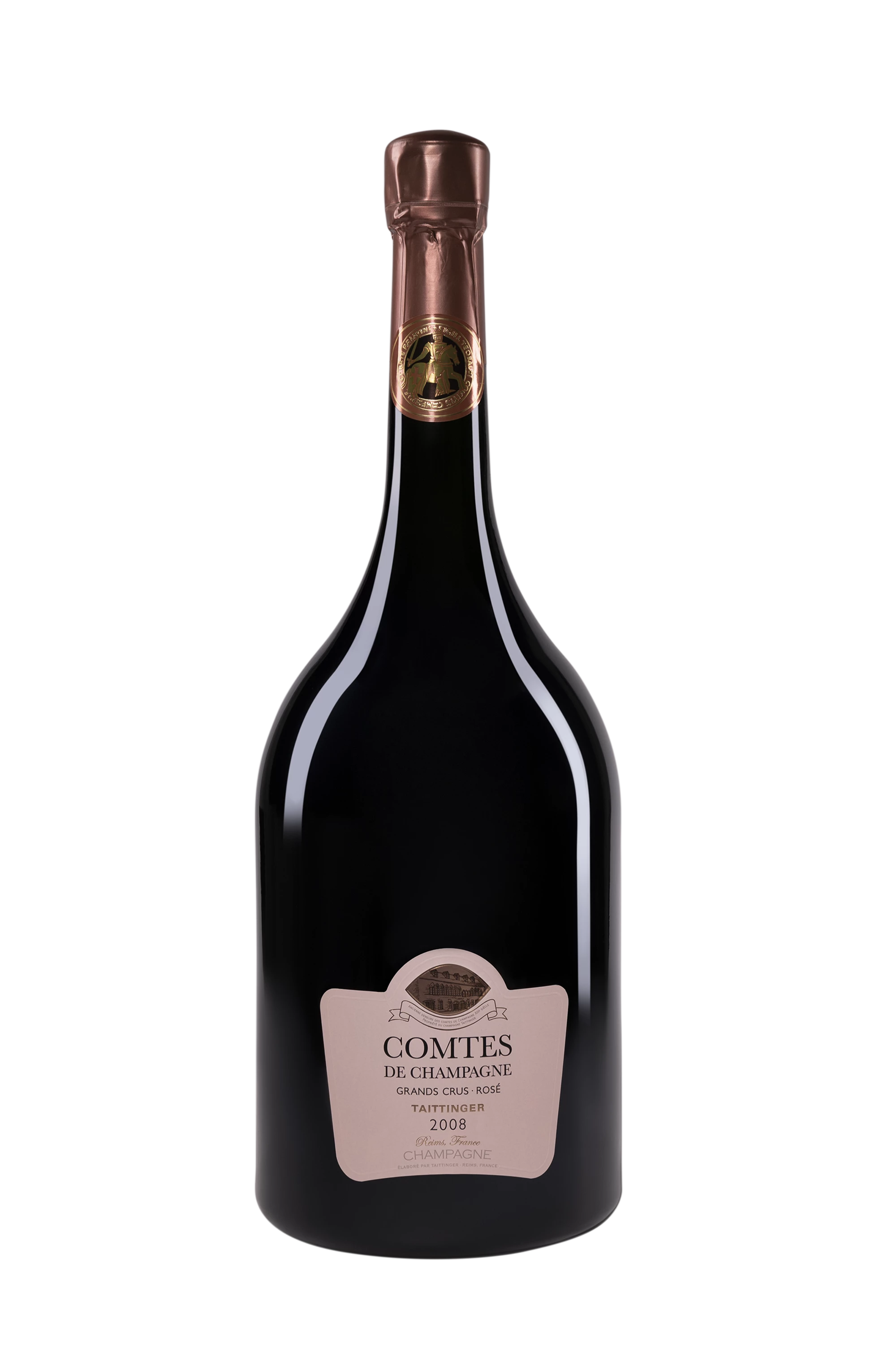 Maison Taittinger - Champagne Brut Grand Cru Millésimé "Comtes de Champagne" Rosé 2008 12° Wooden case, 600cl