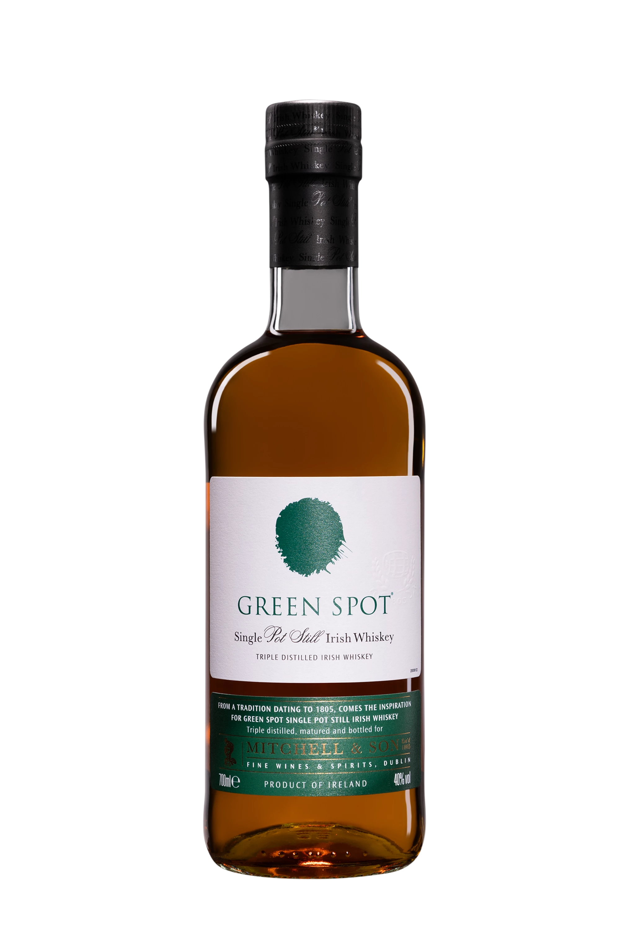 Midleton - Single Pot Irish Whisky "Green Spot" 40° Giftbox, 70cl
