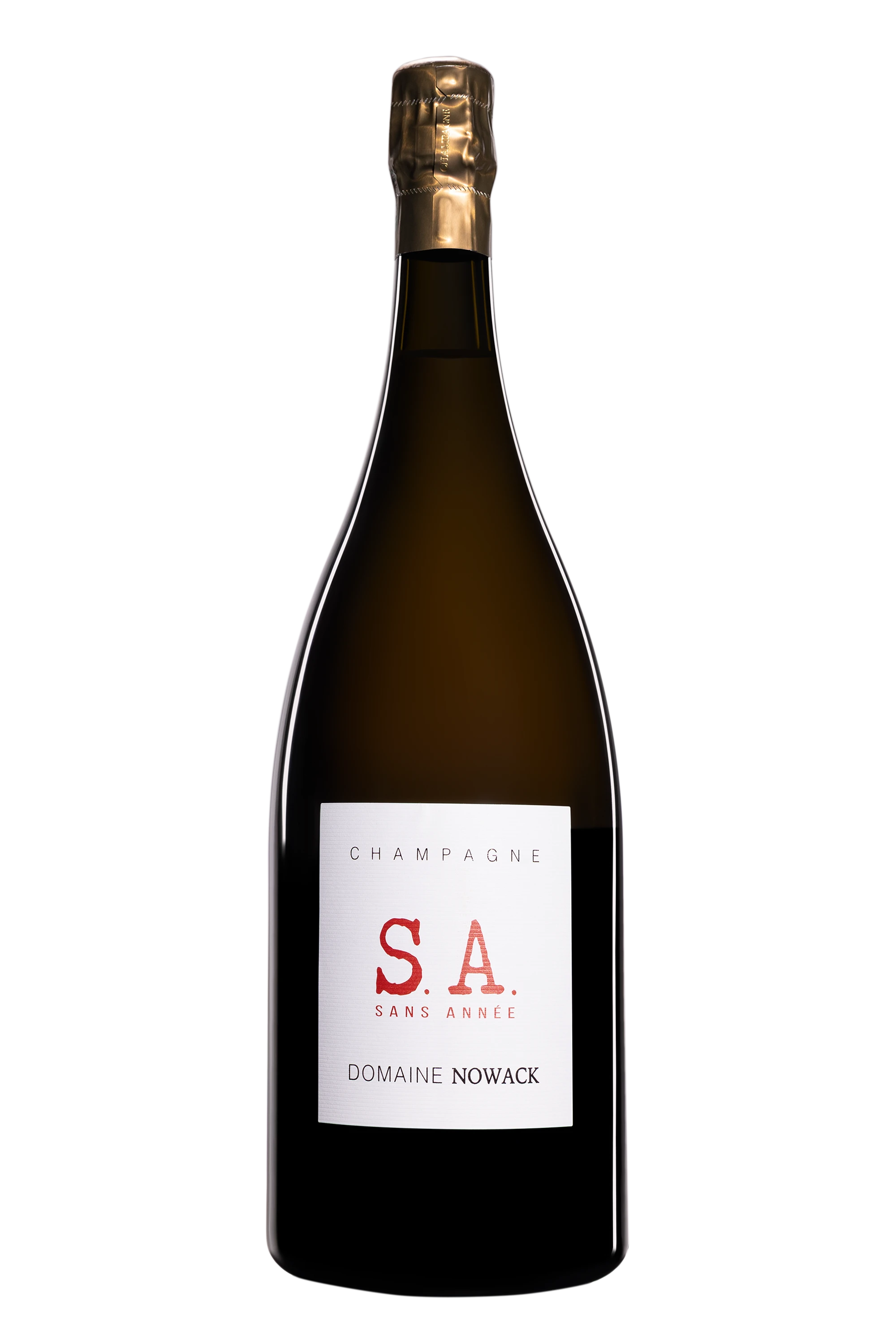 Domaine Nowack - Champagne Extra-Brut "S.A." Blanc Vendange 2021 Dégorgement 2026, 150cl