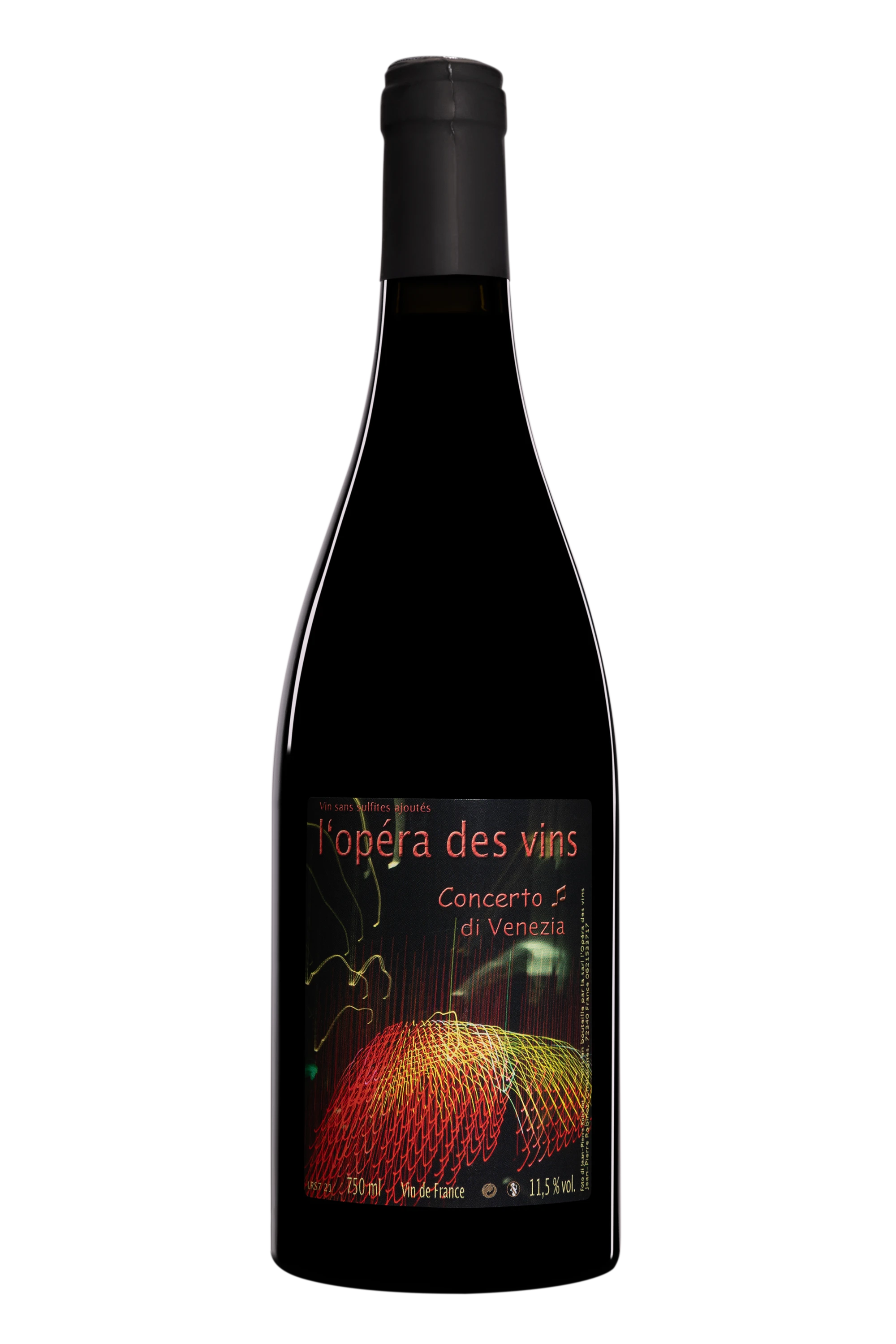 Domaine Jean-Pierre Robinot - Vin de France "Concerto de Venise" Rouge 2021 11.5°, 75cl